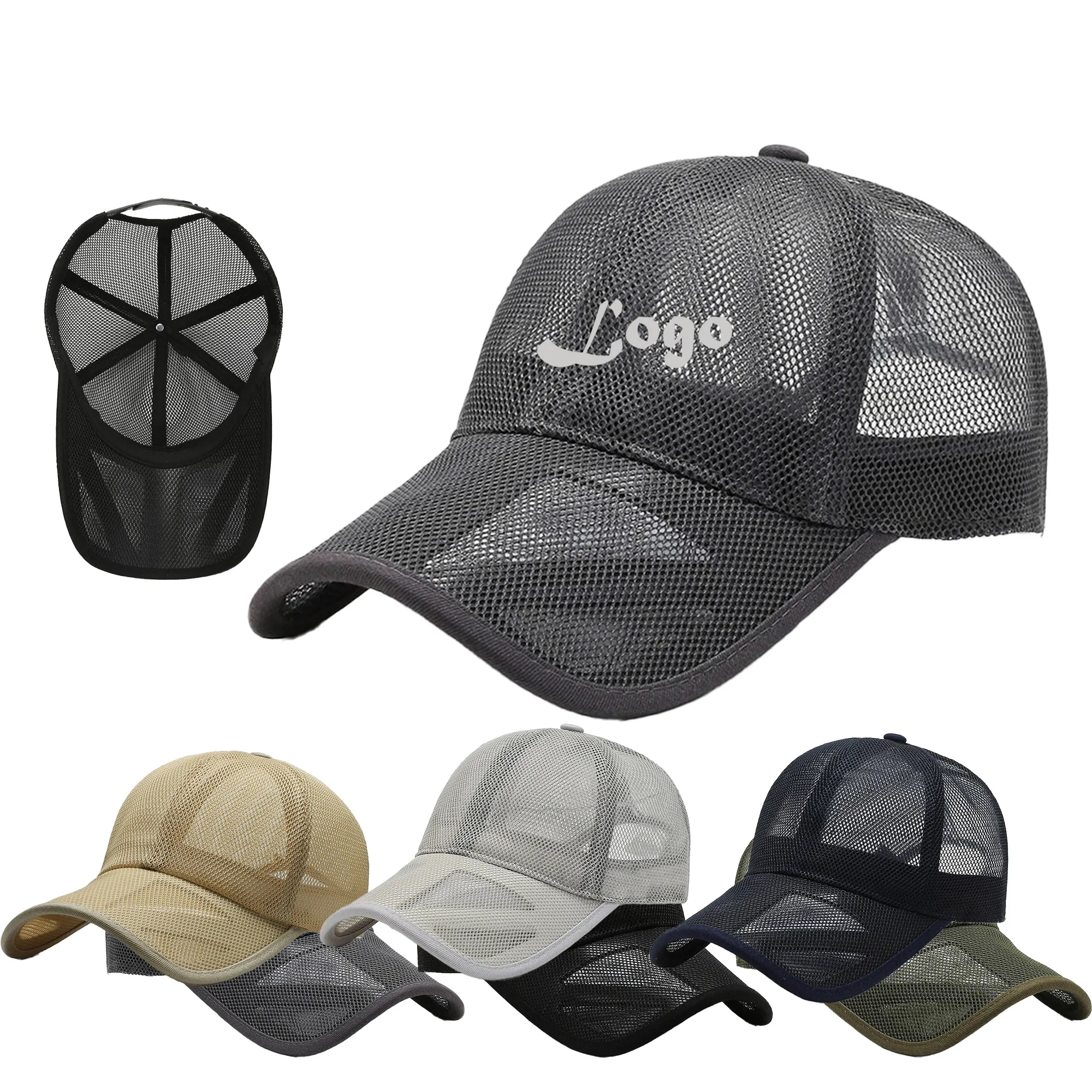 Mesh baseball cap 4