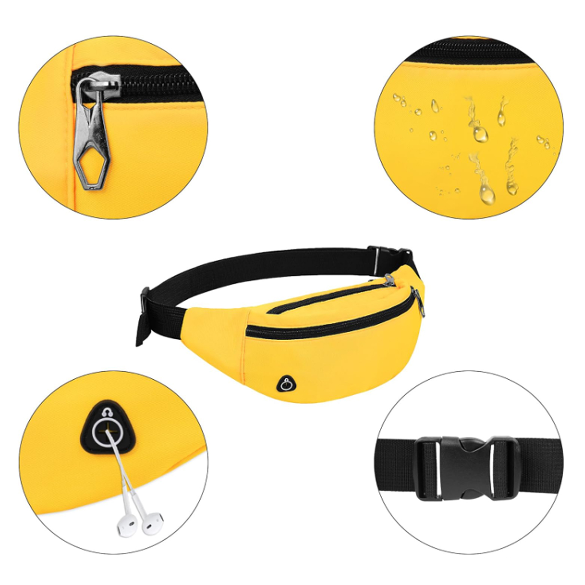 Lightweight Waist Bag Fanny Pack 8