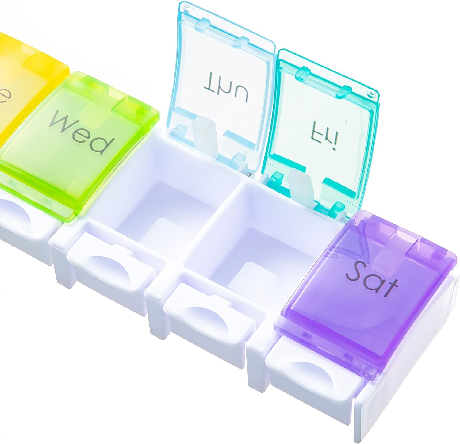 7-Day Pill Weekly Pill Organizer With Large Compartments 6
