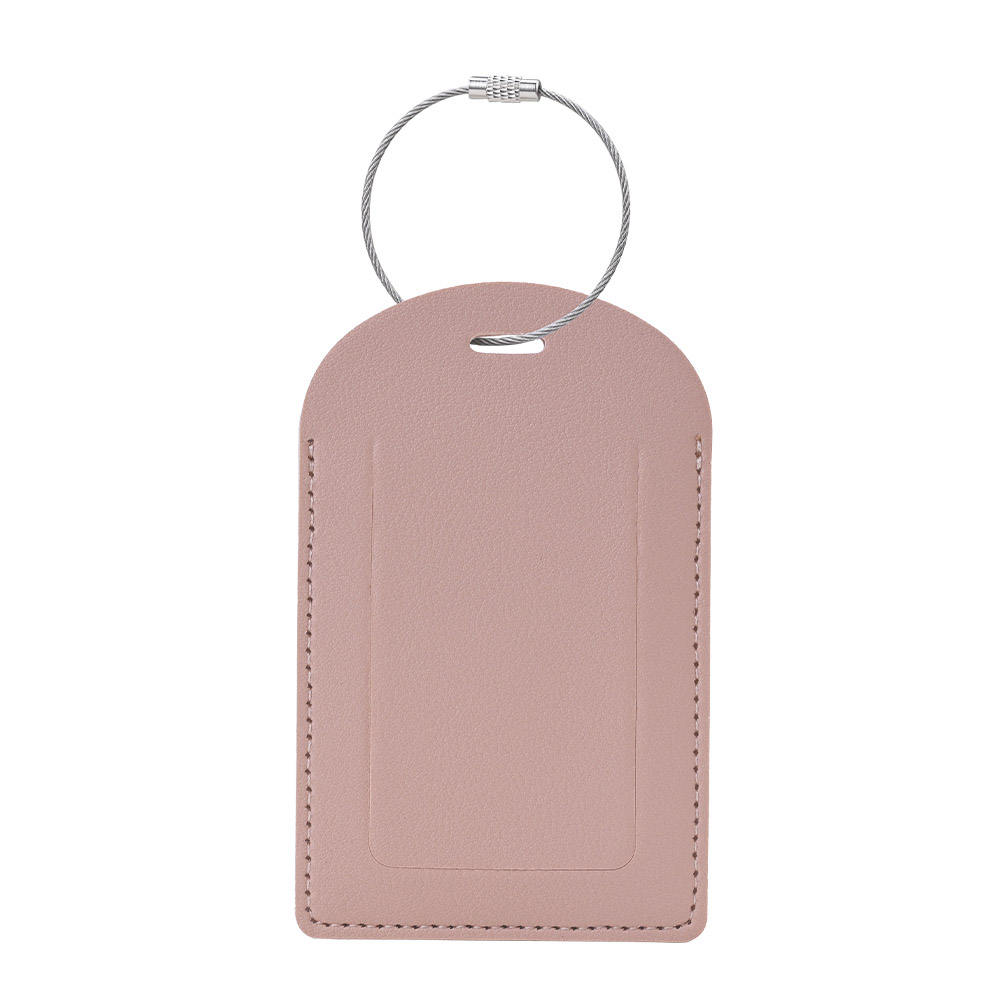 Vegan Leather Luggage Tag With Custom Logo 5