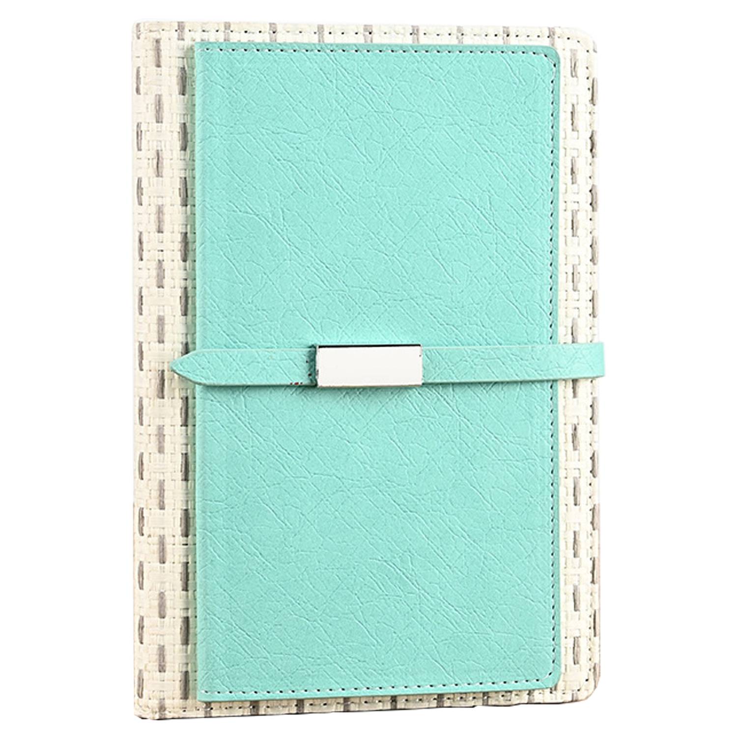A5 PU Leather Hardcover Notebook w/ Buckle 8