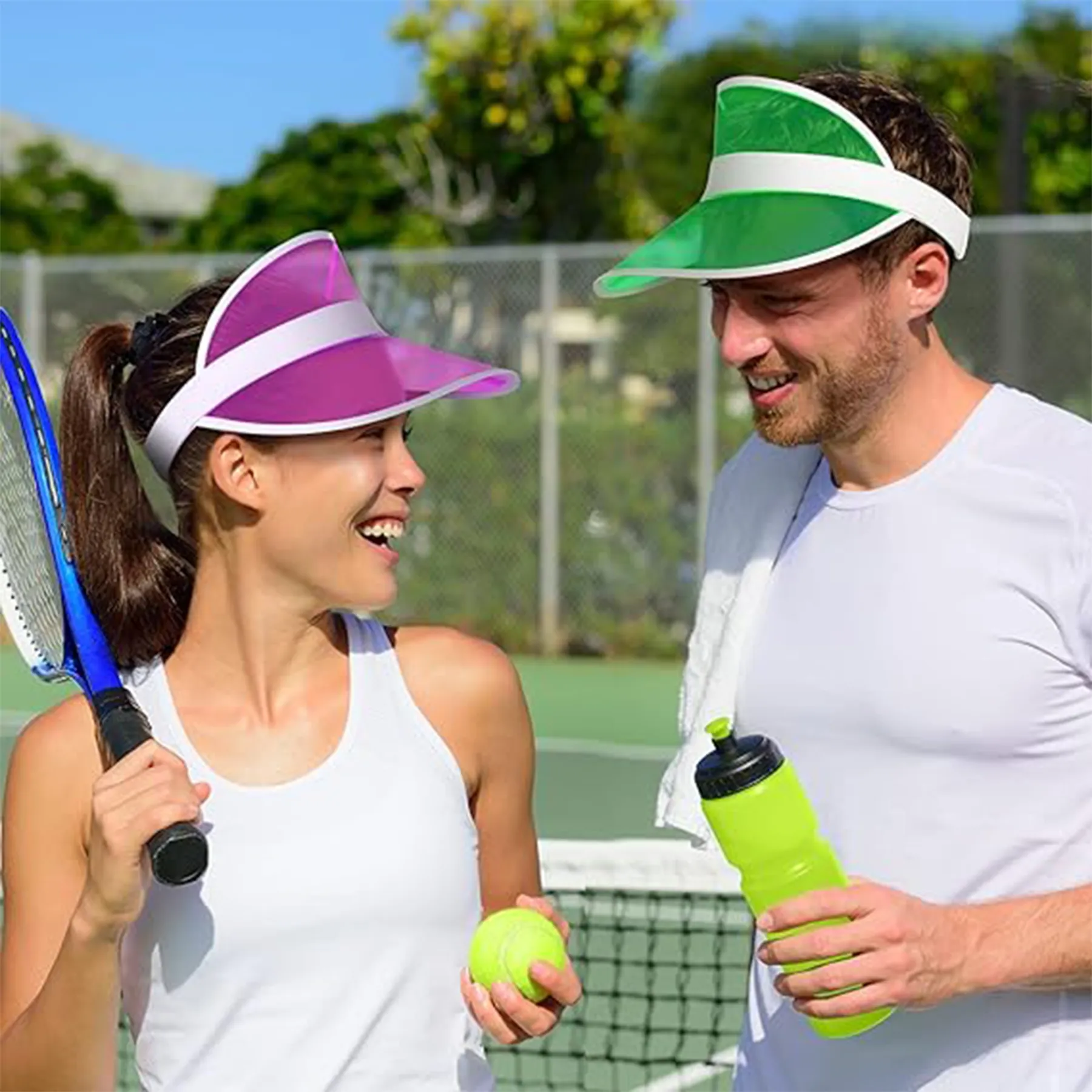 PVC Sun Shade Visor Hat 4