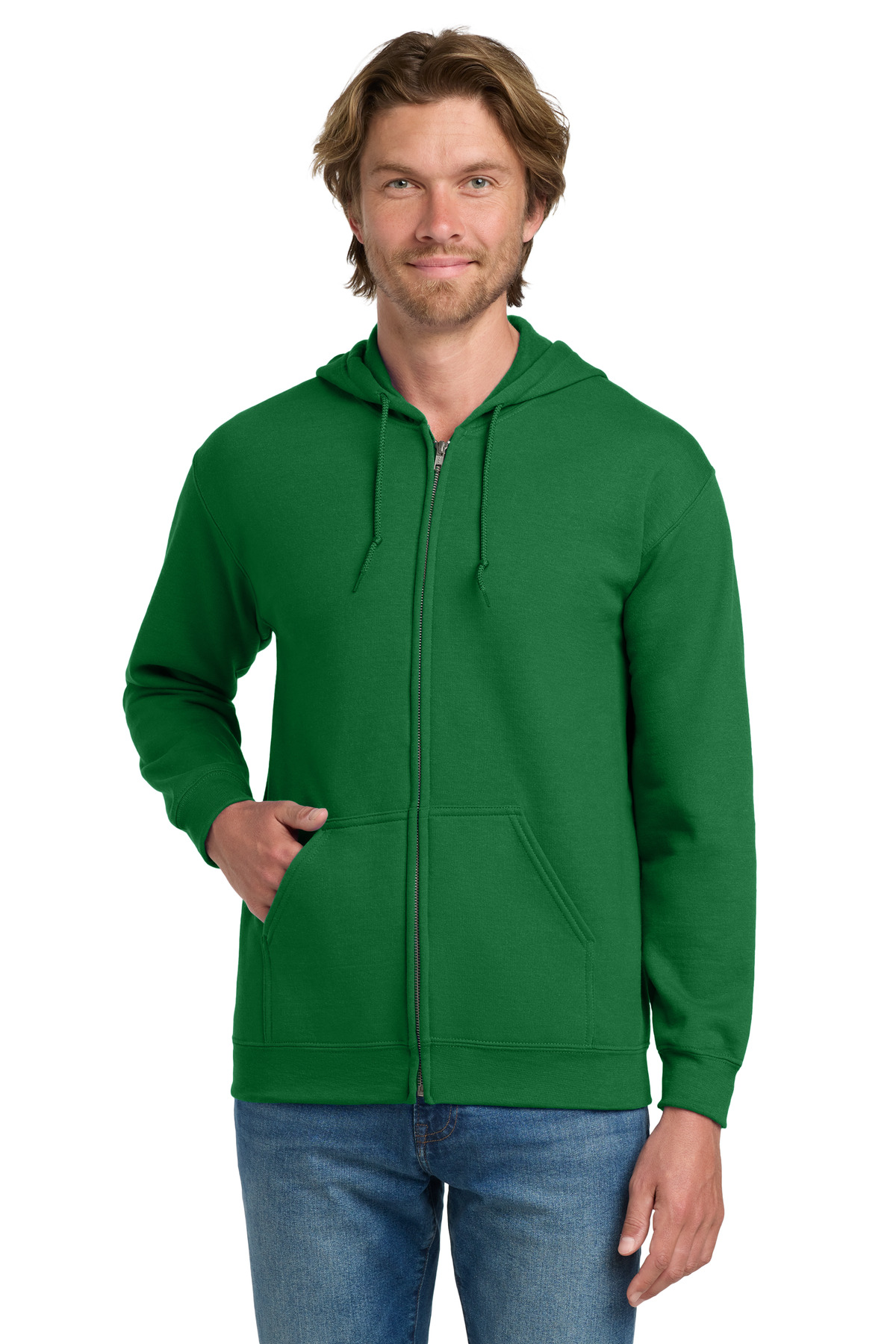 Gildan - Heavy Blend Full-Zip Hooded Sweatshirt. 18600, custom hoodie or sweatshirt with logo imprint 112