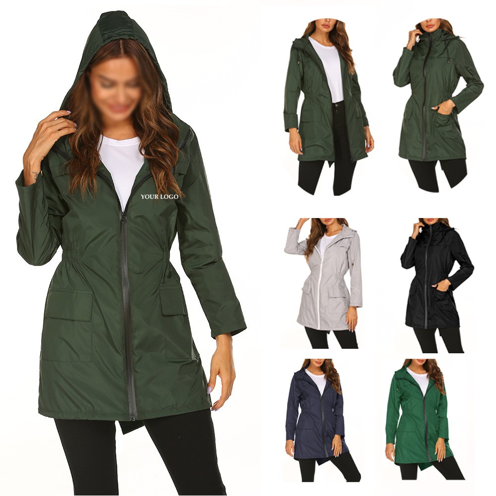 Women Waterproof Rain Jacket 6
