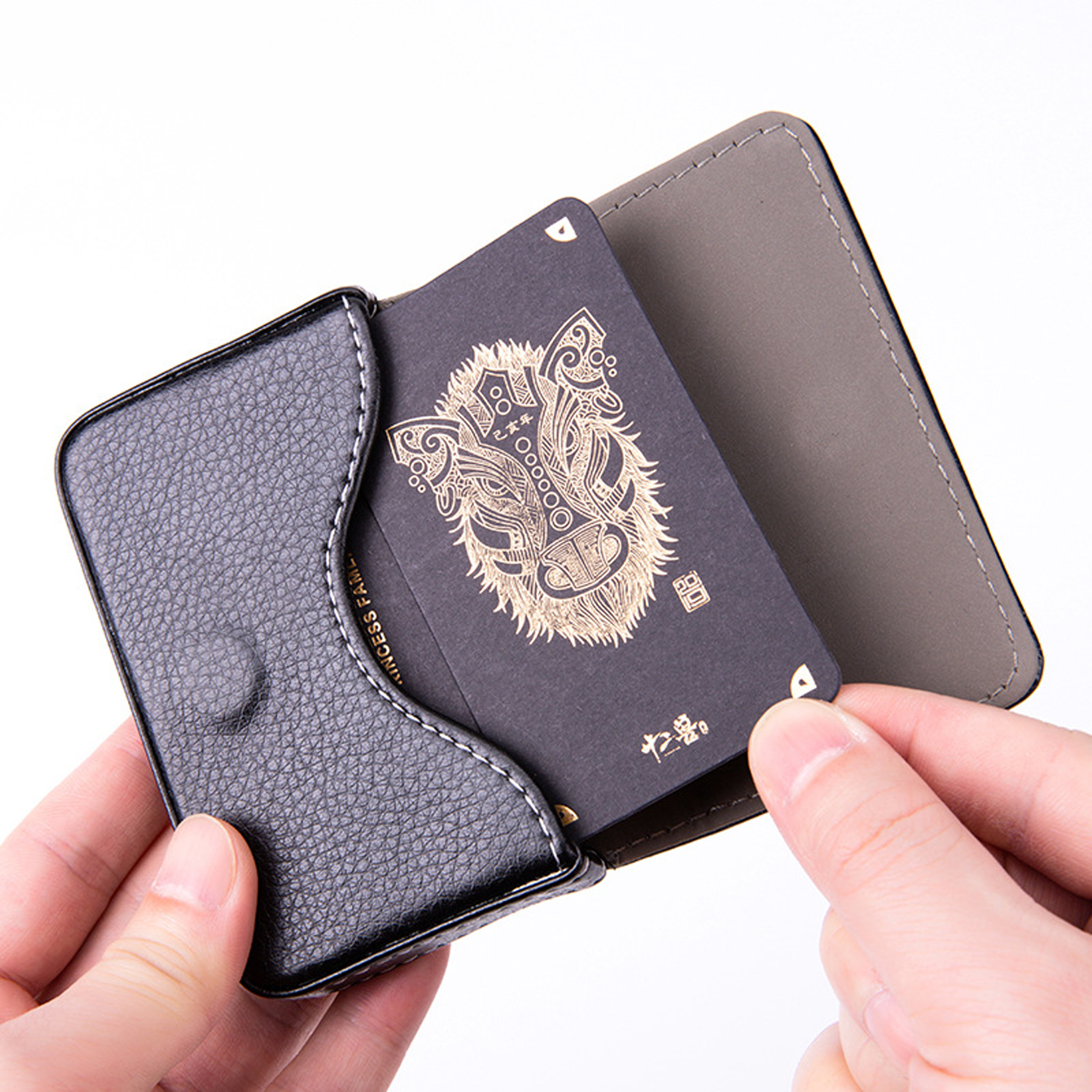 RFID Blocking Genuine Leather Wallet 4