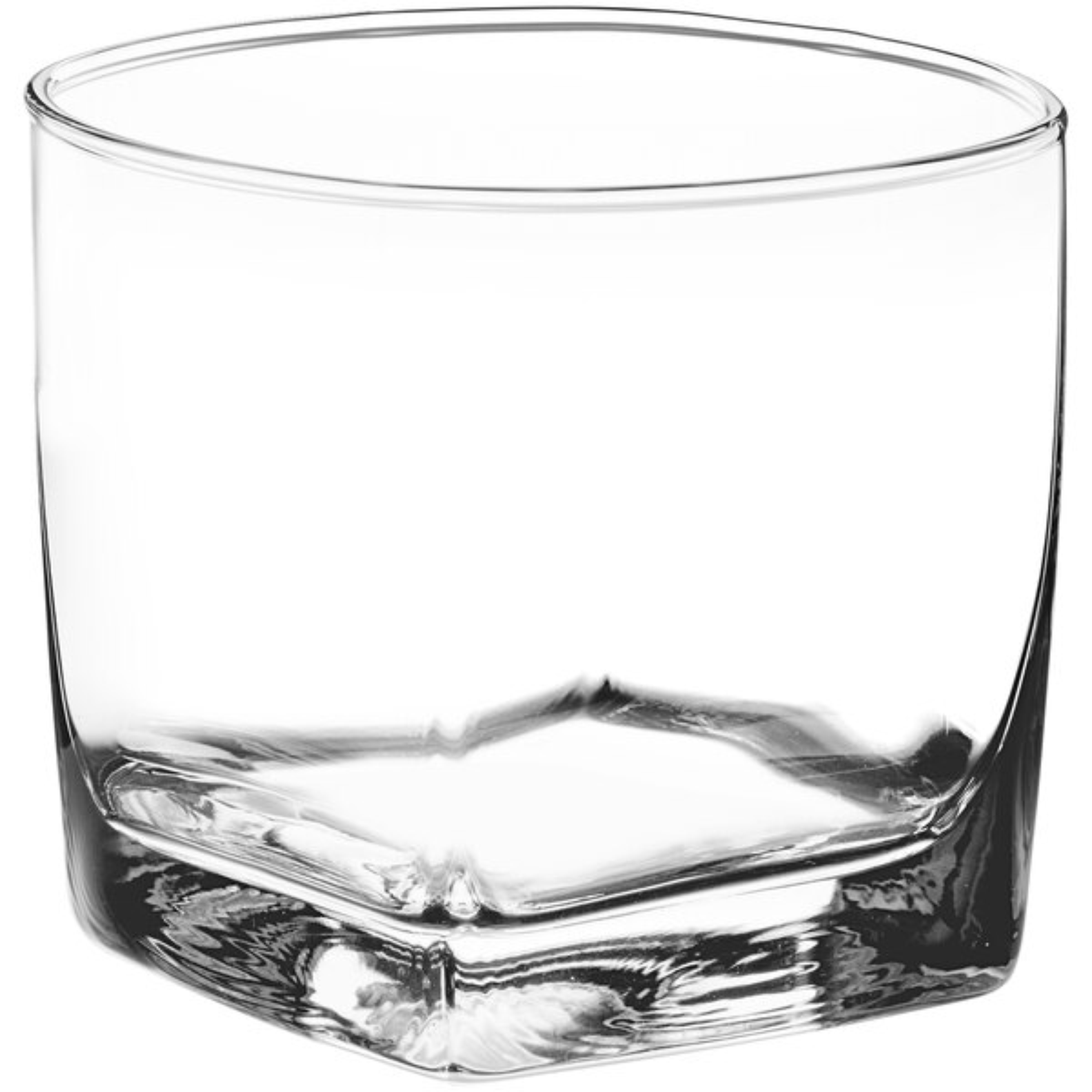 Acopa 10 oz Square Stackable Rocks | Old Fashioned Glass 3