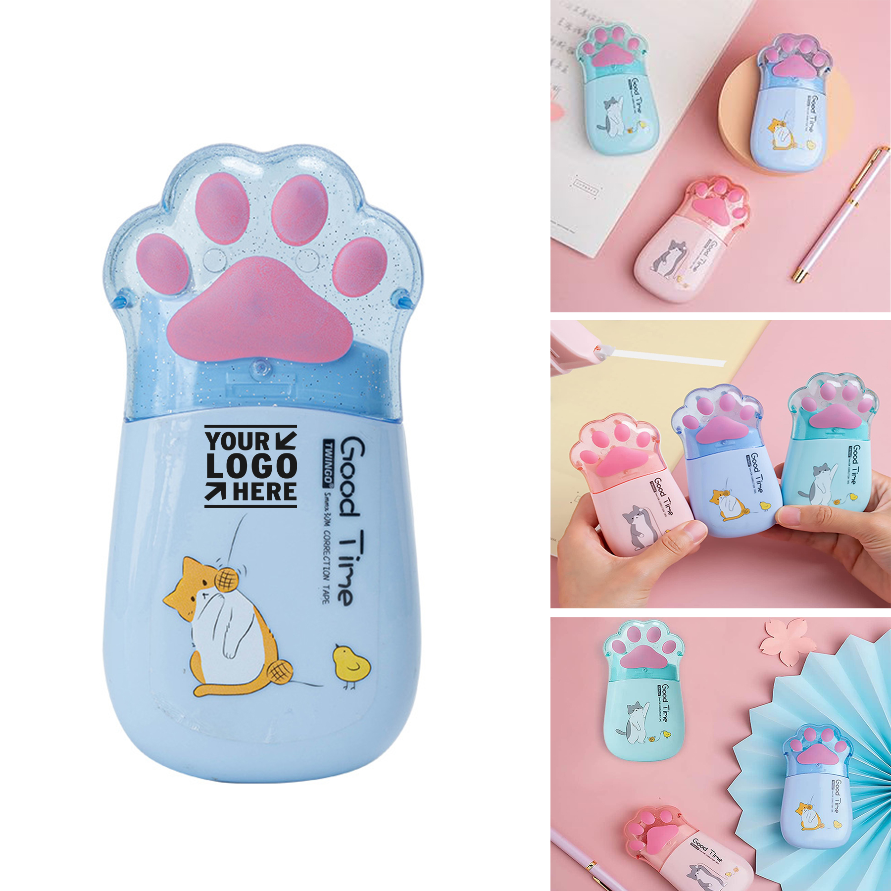 295FT 98FT School Large Capacity Cute White Correction Tape 2