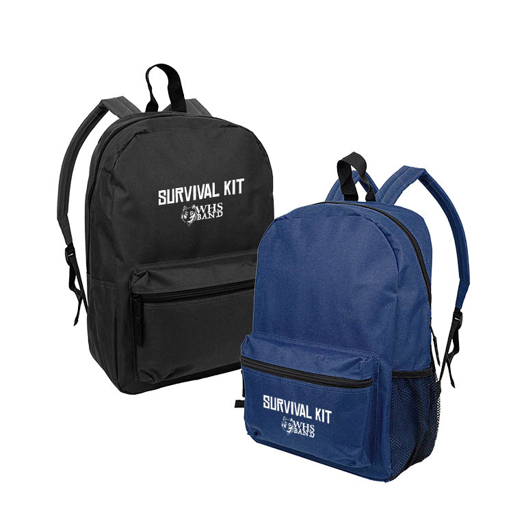 600D Super Vales School Heavy Duty Backpack w/Mesh Bottle Pocket-CLOSE OUT 6