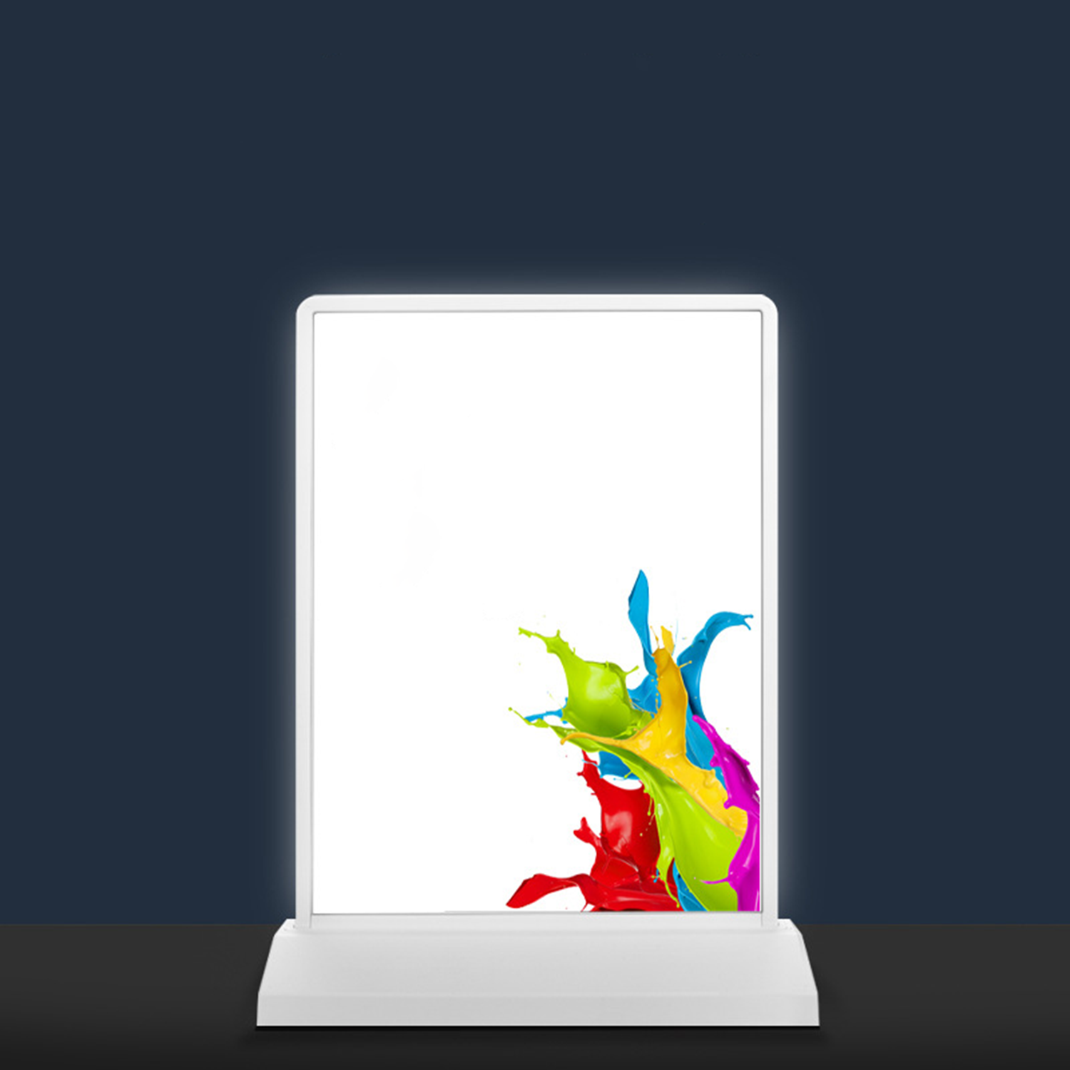 Desktop Rechargeable Movable Wireless Light Box 2