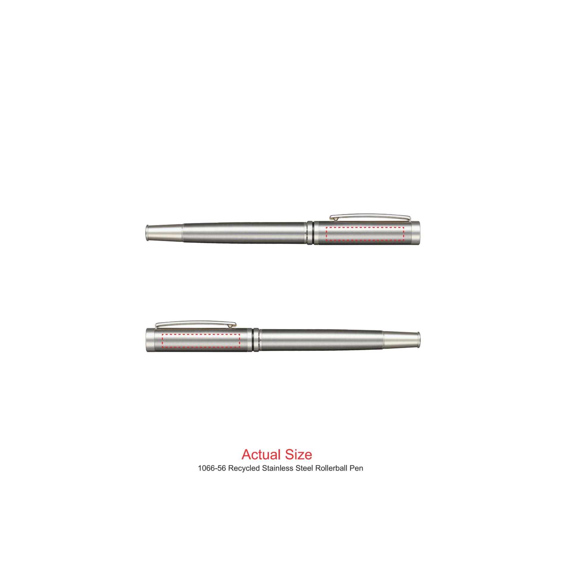 Recycled Stainless Steel Rollerball Pen 25