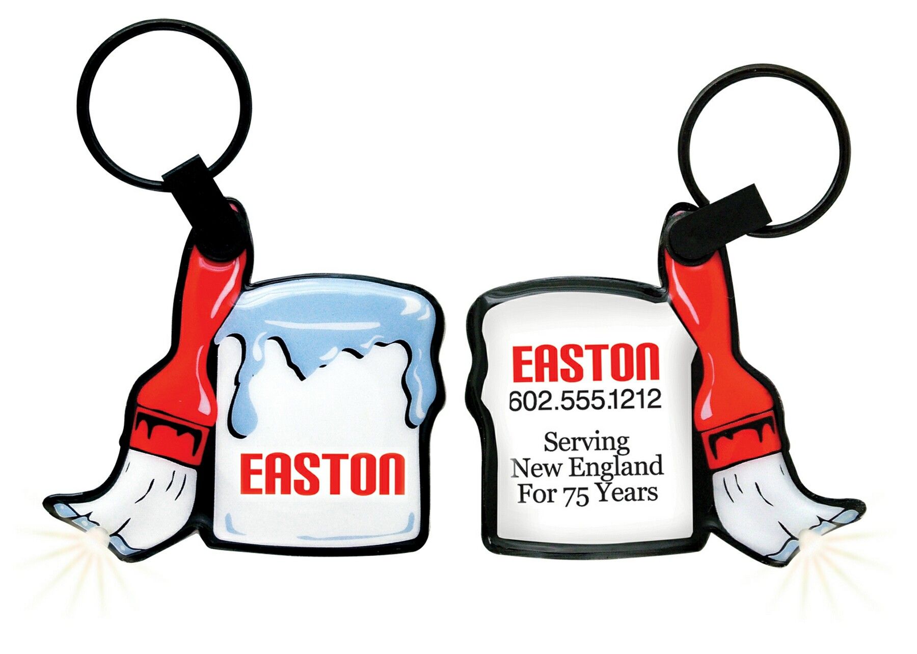 ShapeLights™ Color-A-Shape Key Ring Flashlight (Paint Can) 2