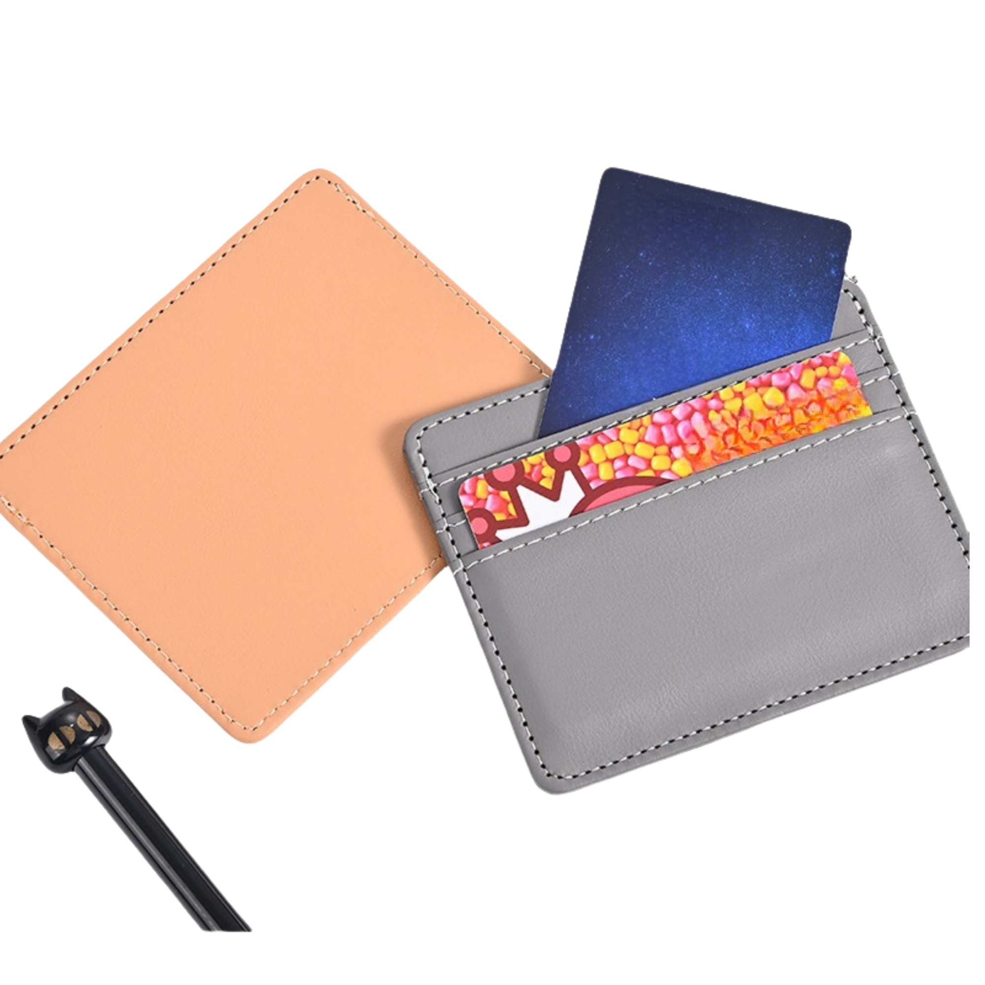 PU Large Capacity Card Case 3