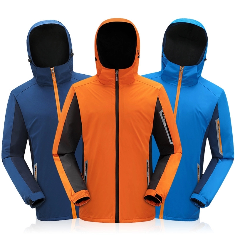 Windproof Winter Coat Outdoor Hooded Rain Jackets 10