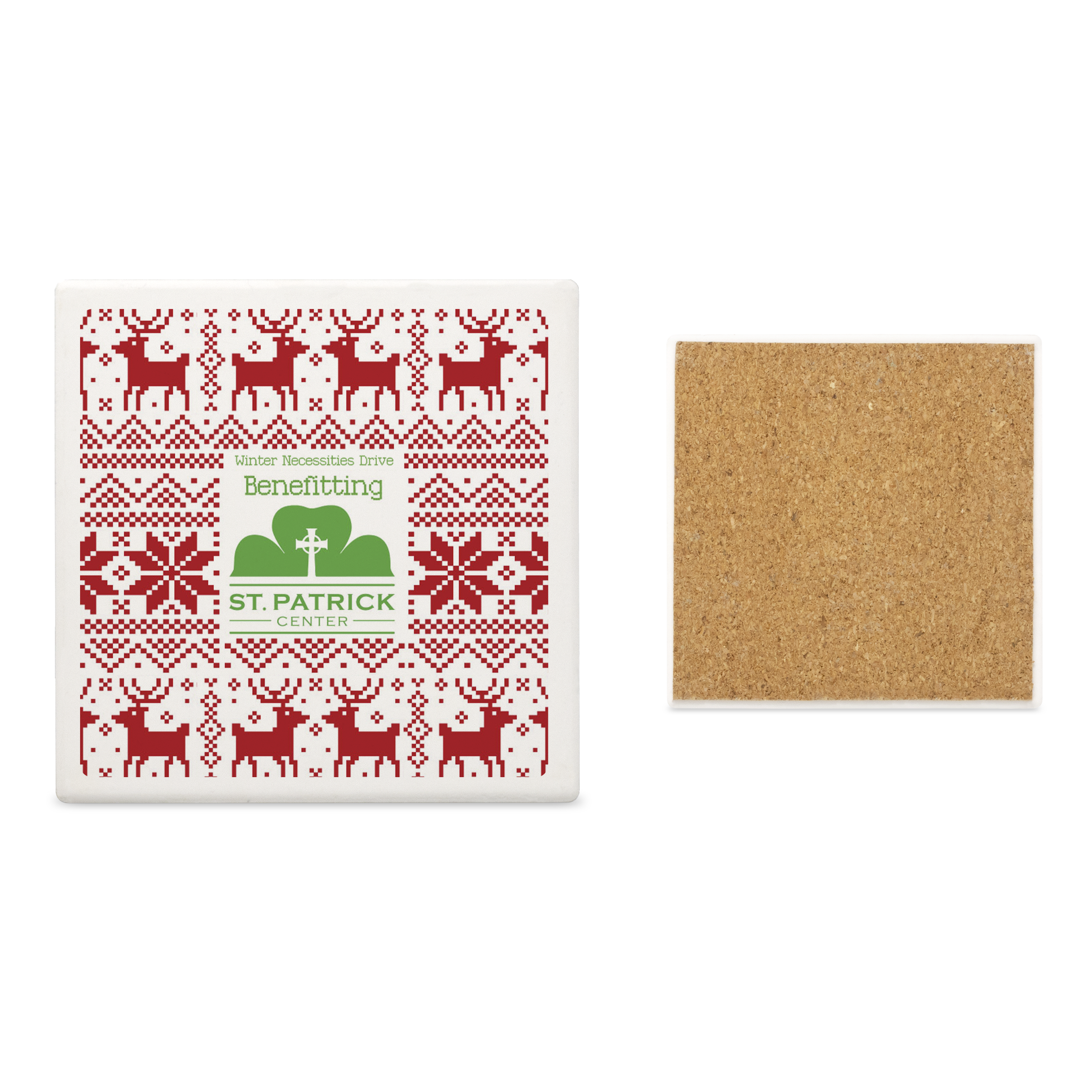 Square Absorbing Stone Coaster