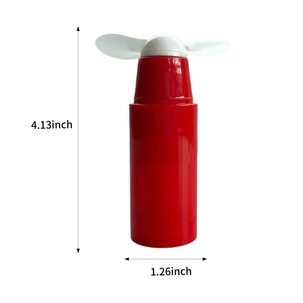 Mini Lipstick Shaped Portable Fan with Quiet Airflow 4