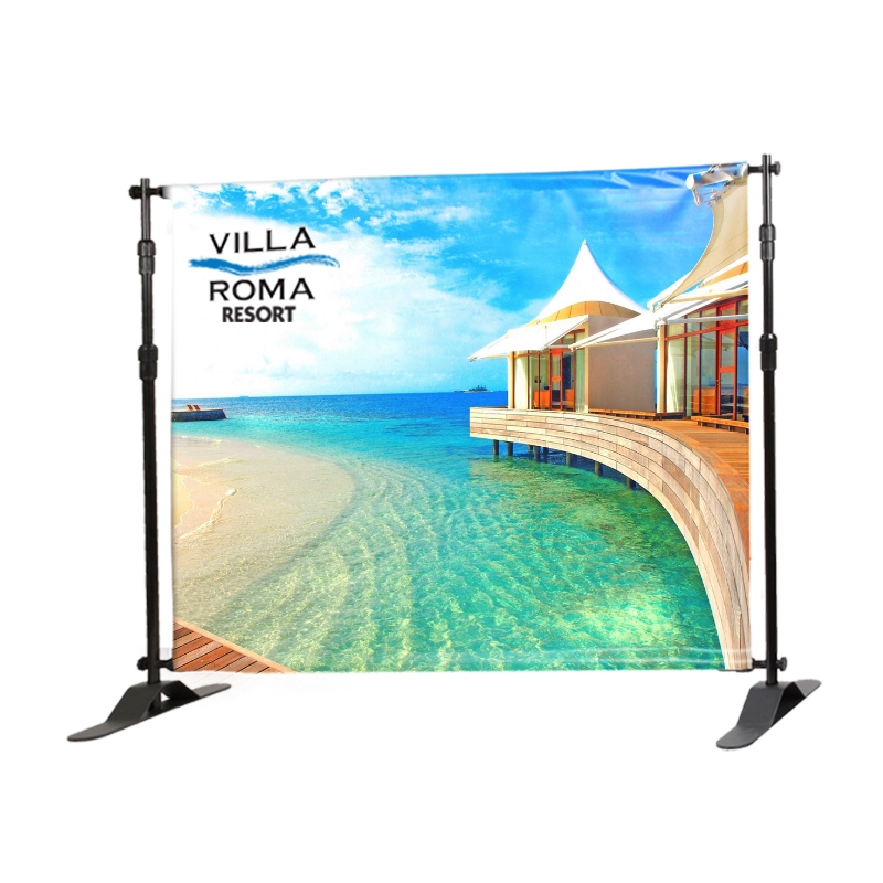 Size Me™, 84" x 48" Polyester Blend Fabric Banner, Single-Sided Banner 4