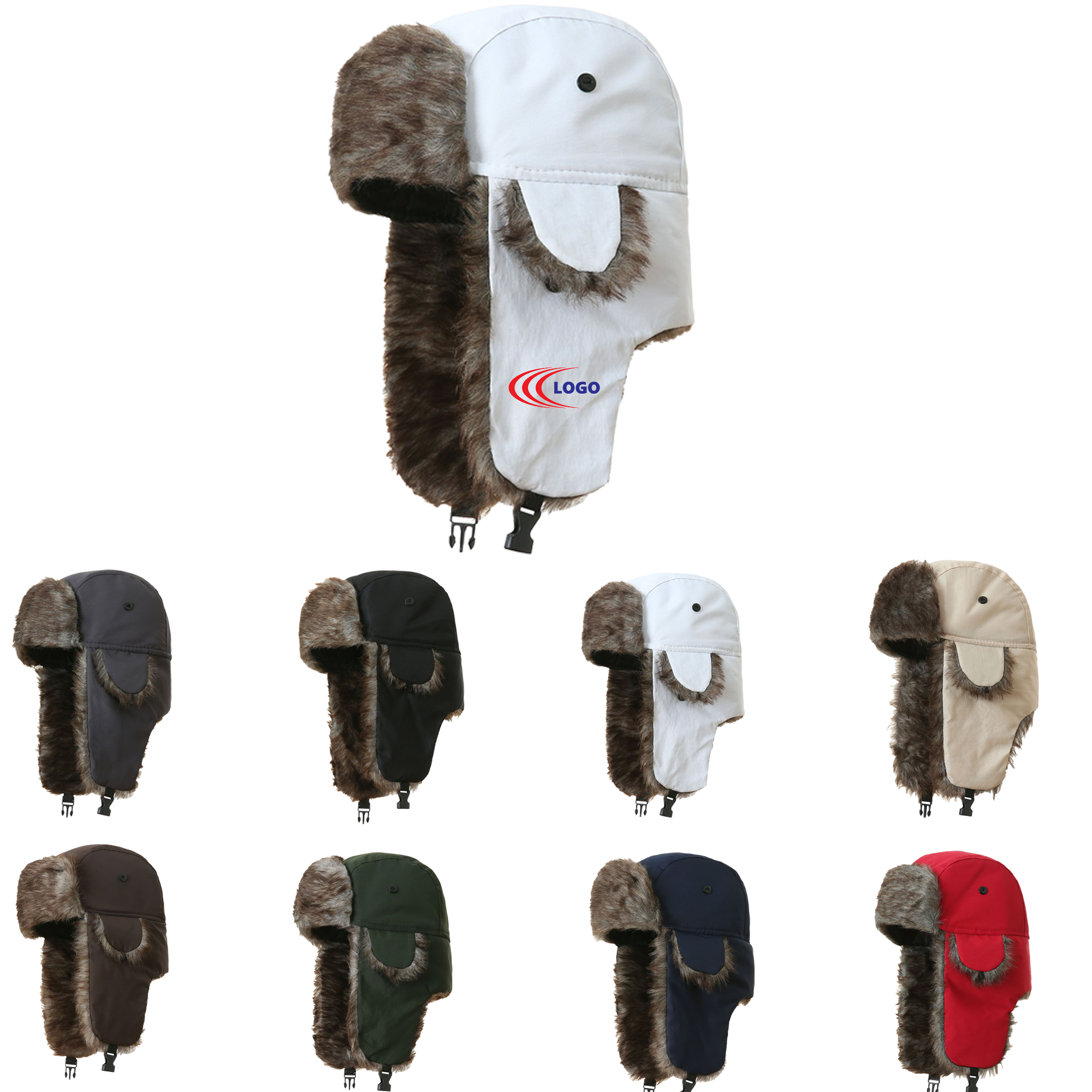 Pilot Hat Warm Waterproof Windproof Winter Cap 3