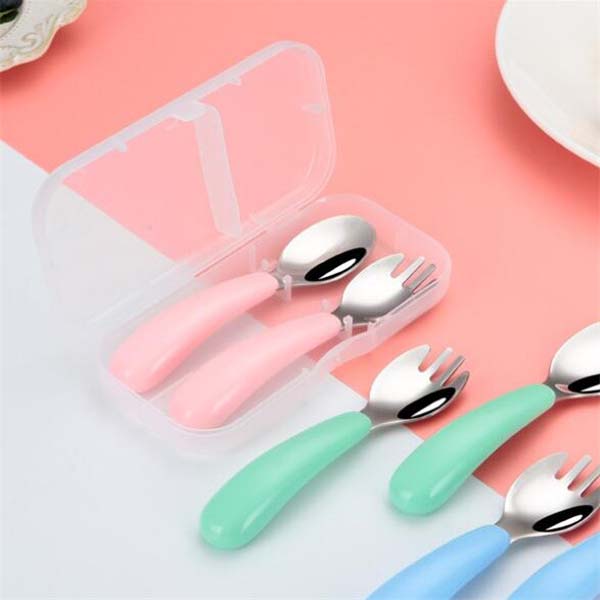 Baby Fork and Spoon Set 4