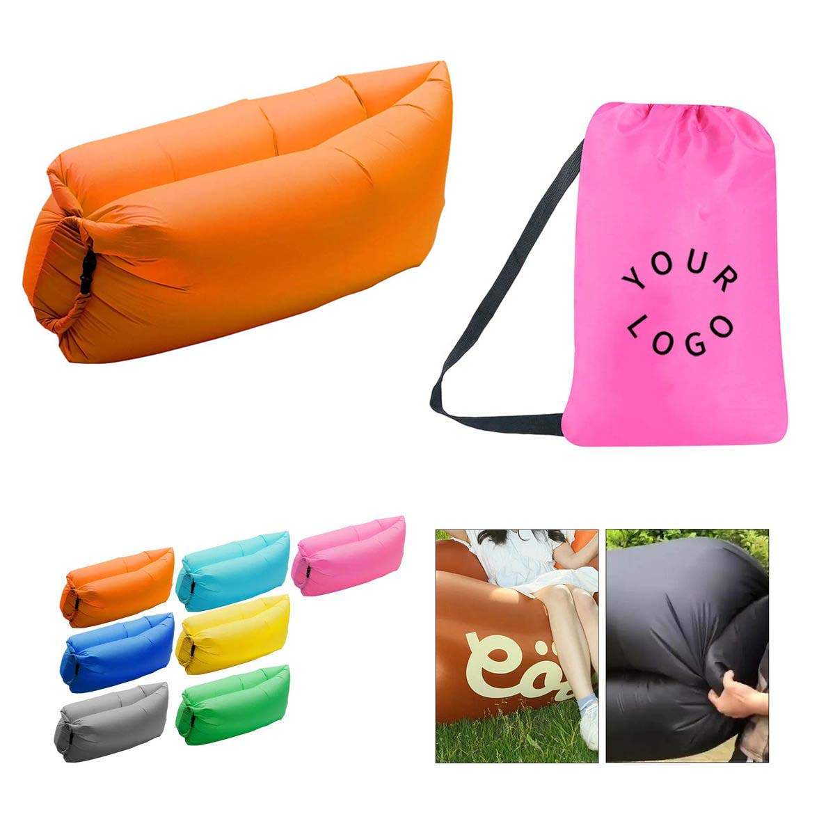 Portable Inflatable Lounger Sofa for Outdoor Use 9