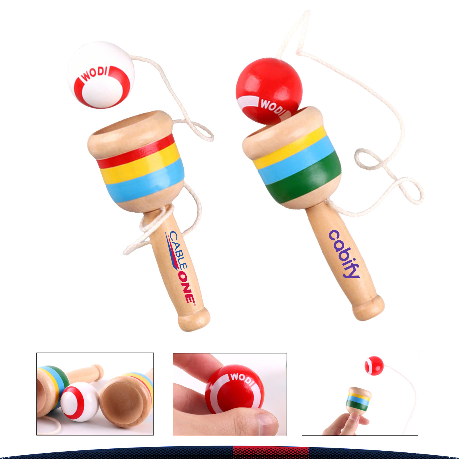 Zibbo Wooden Kendama Toy 2
