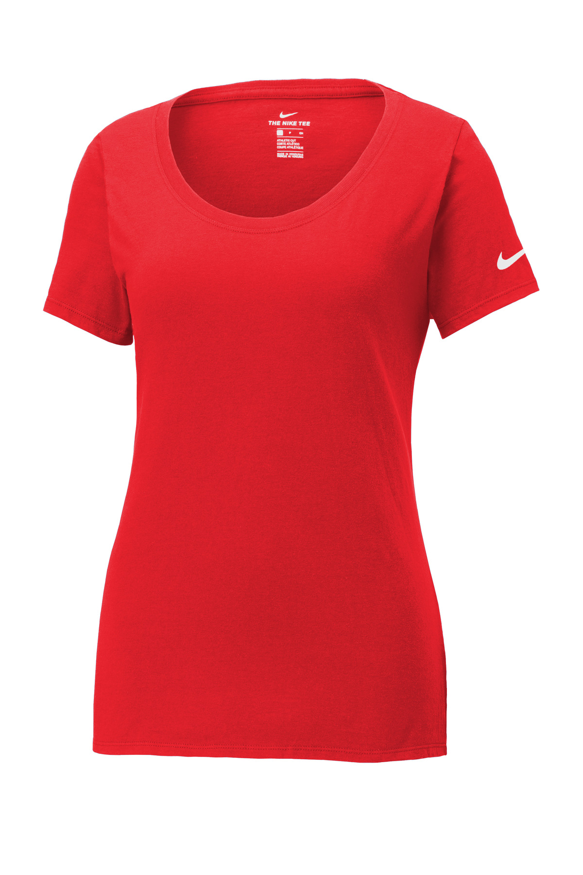 Nike Women's Dri-FIT Cotton/Poly Scoop Neck Tee. NKBQ5234 45