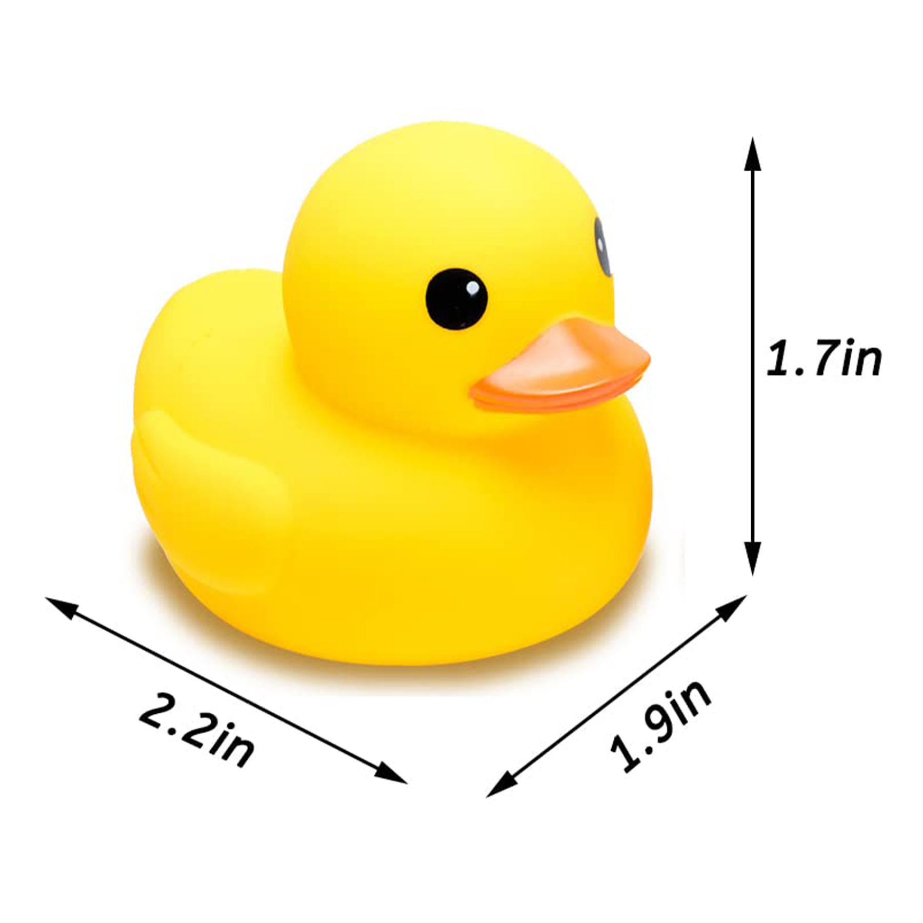 Preschool Bath Toys Bathtub Floating Squeaky Duckies 2
