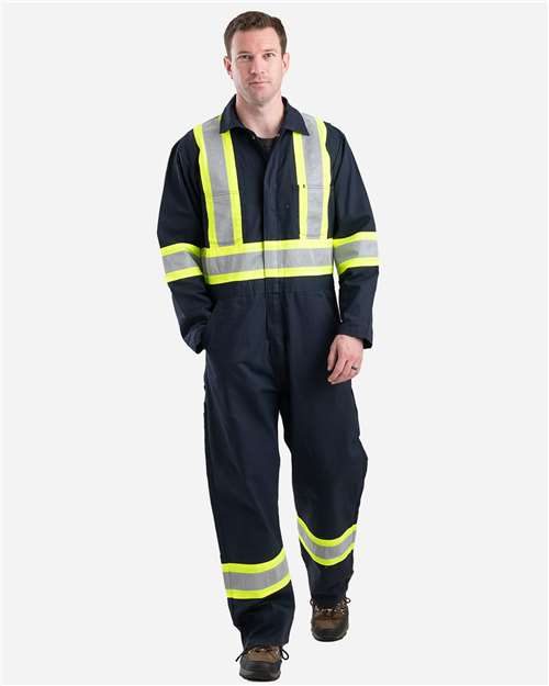 Men's Safety Striped Unlined Coverall - HVC250 3