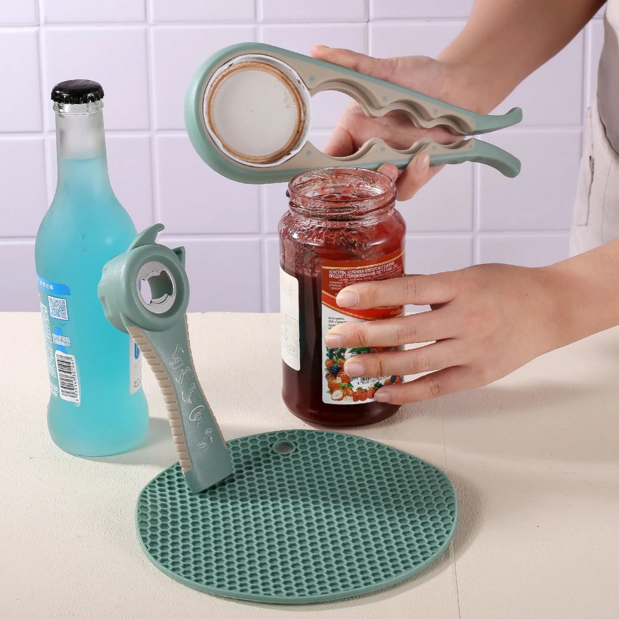 Multi-Functional Bottle Opener 3 Piece Set 14