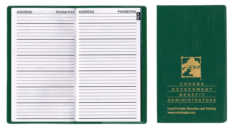 Executive Vinyl Telephone & Address Book 9