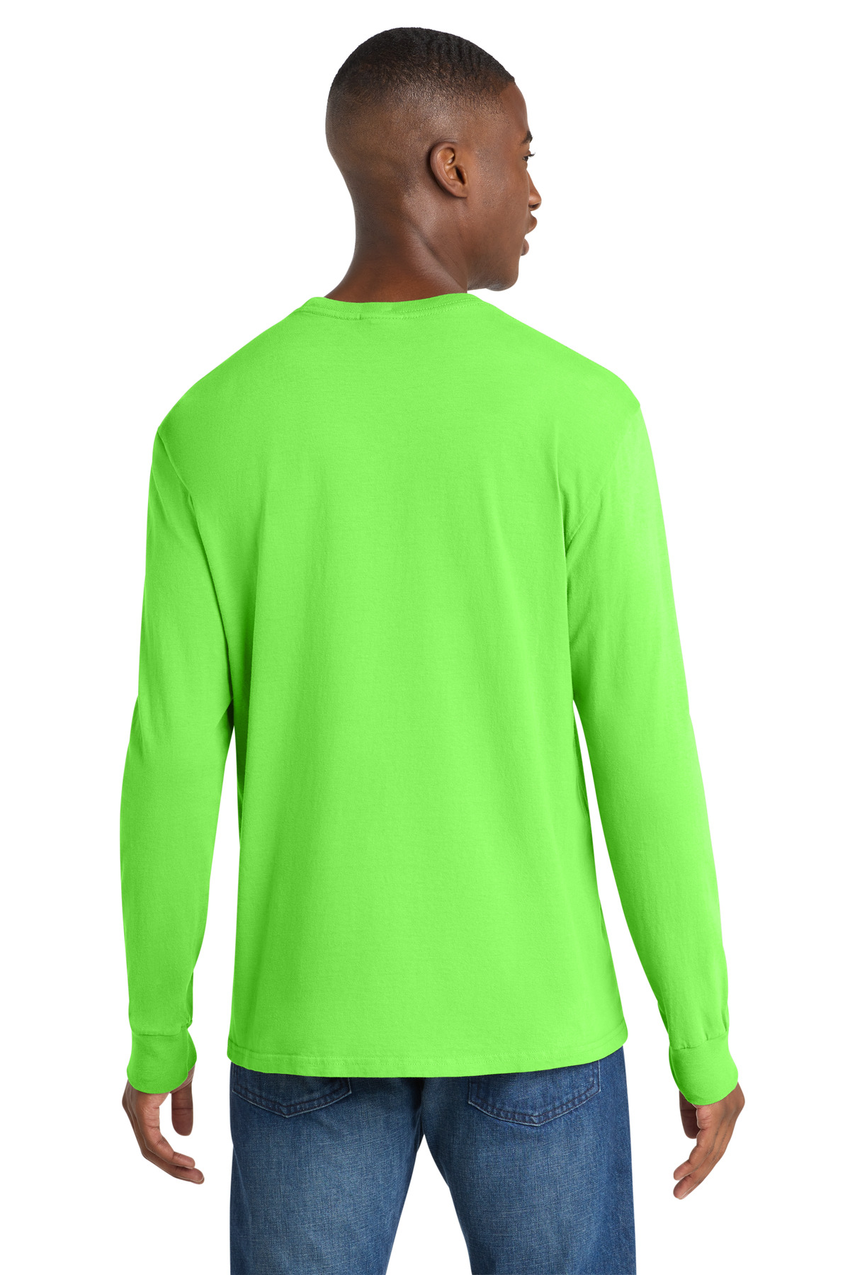 Port & Co Beach Wash Garment-Dyed Long Sleeve Tee PC099LS 108