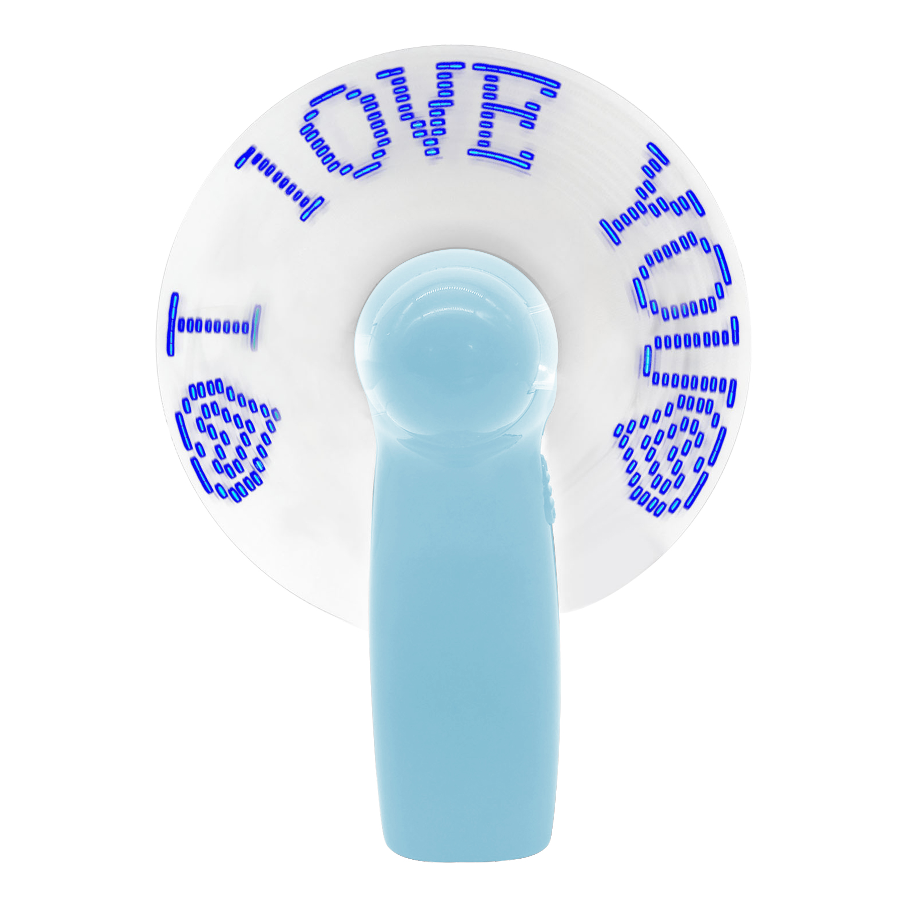 Portable Flash LED Fan 3