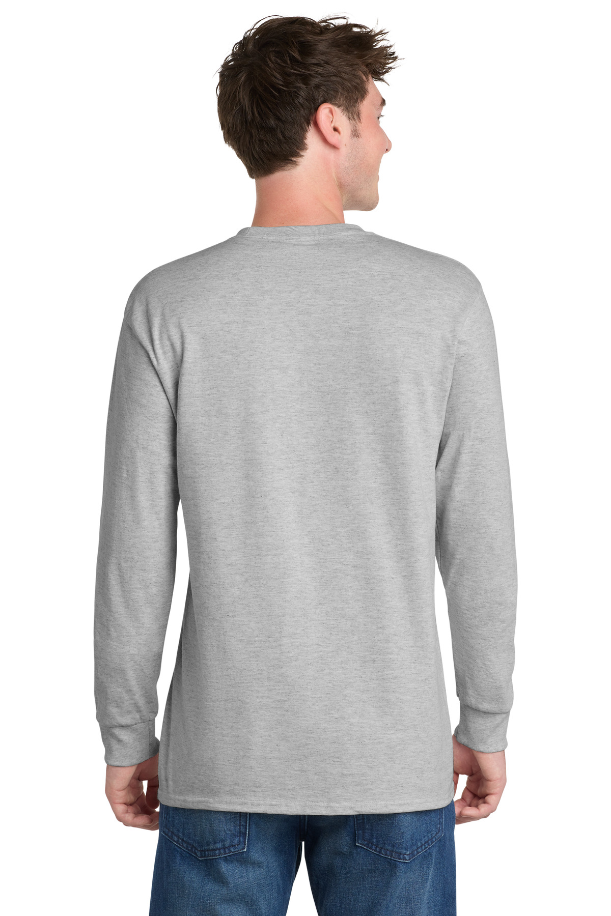 Port & Co Tall Long Sleeve Essential Tee. PC61LST 82