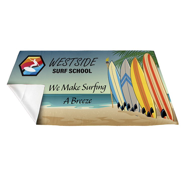 "THE SPACESAVER" 30" x 60" Beach/Yoga Towel 10
