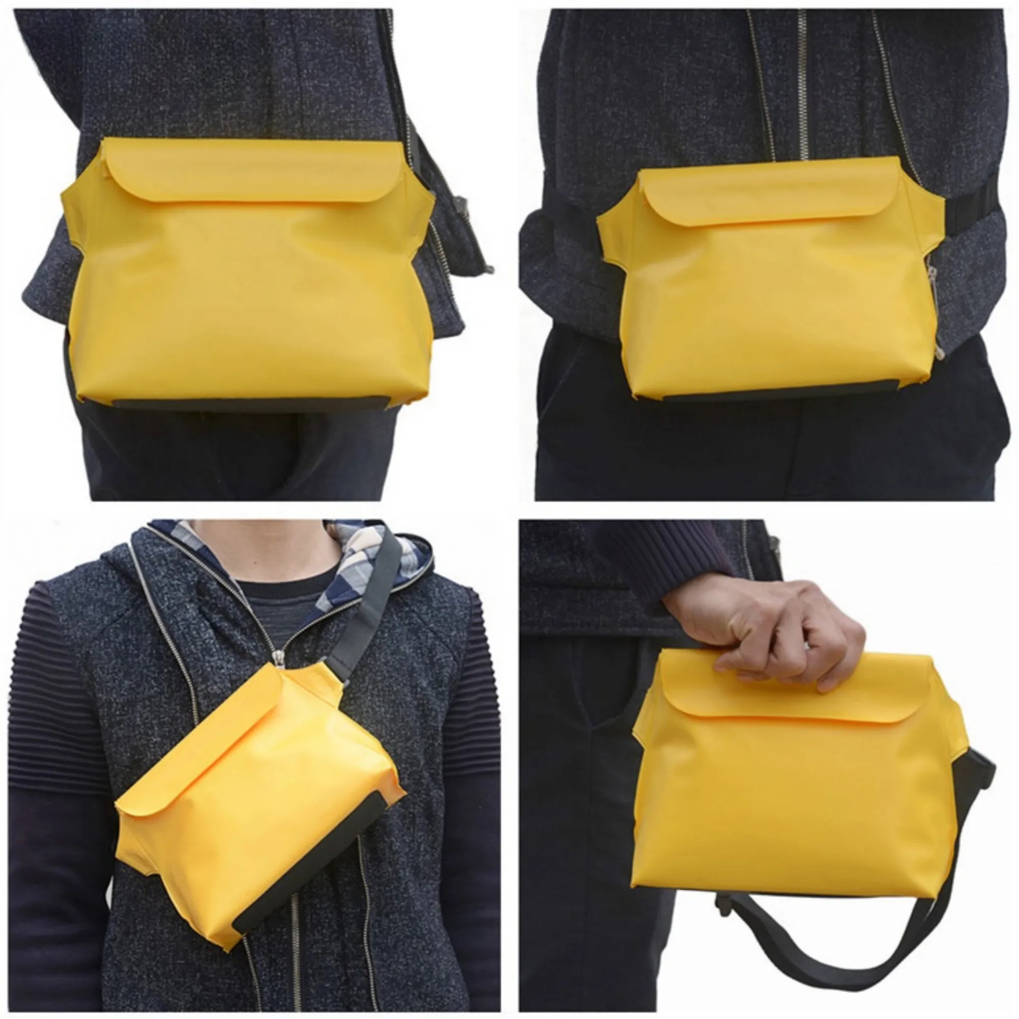 PVC Waterproof Translucent Phone Waist Bag 5