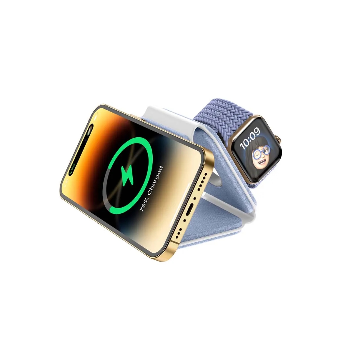 3 In 1 Cloth Multi-functional Magnetic Wireless Chargers 3