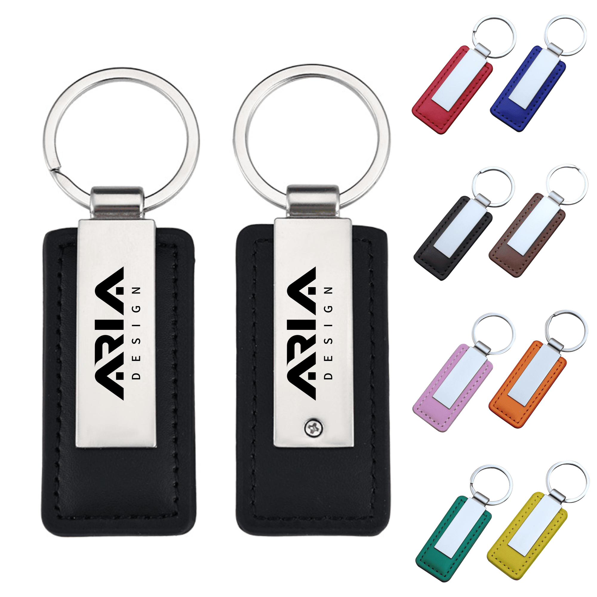 Premium Personalized Metal Car Keychain 2