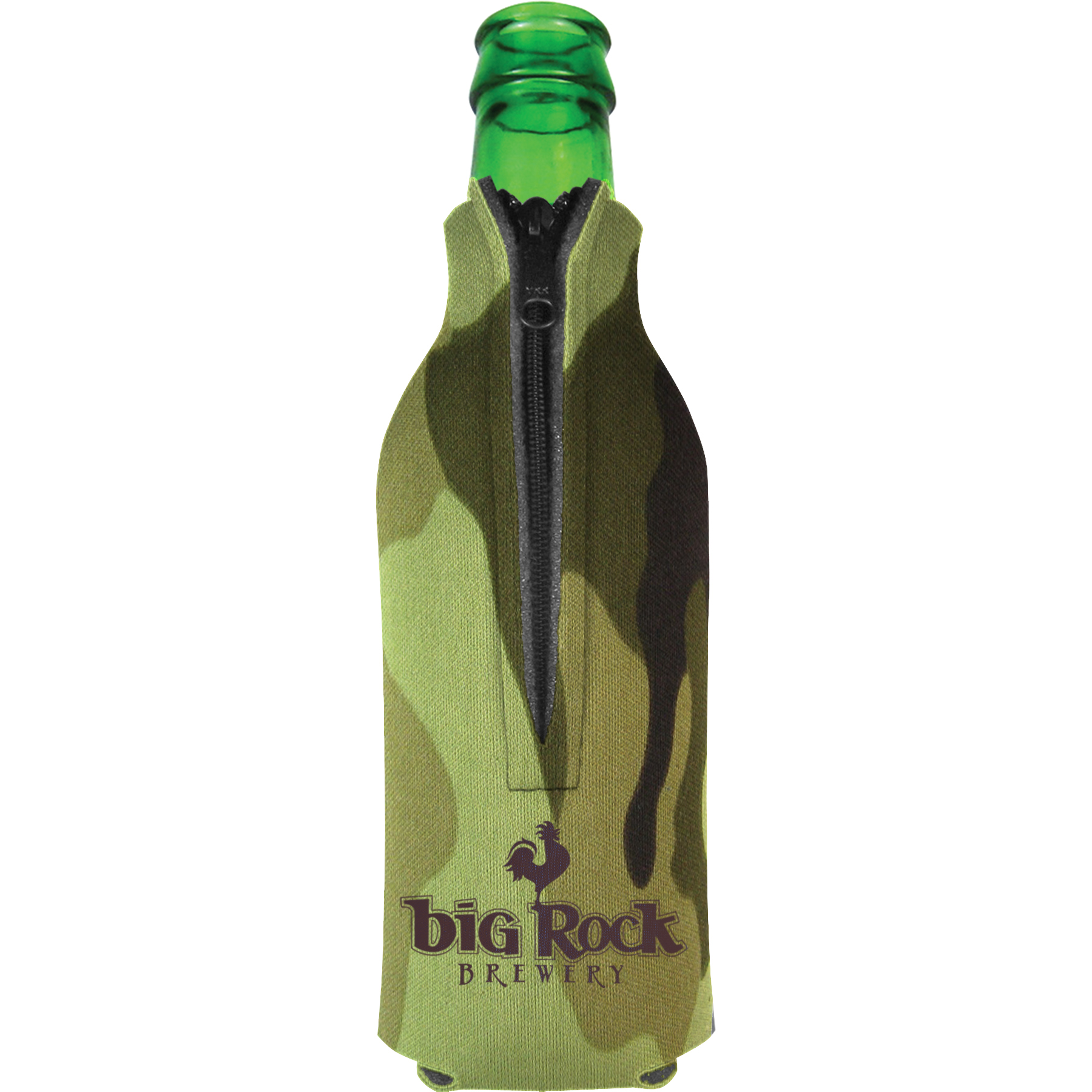 Bottle Zipper Scuba can cooler, custom koozie with logo imprint 22