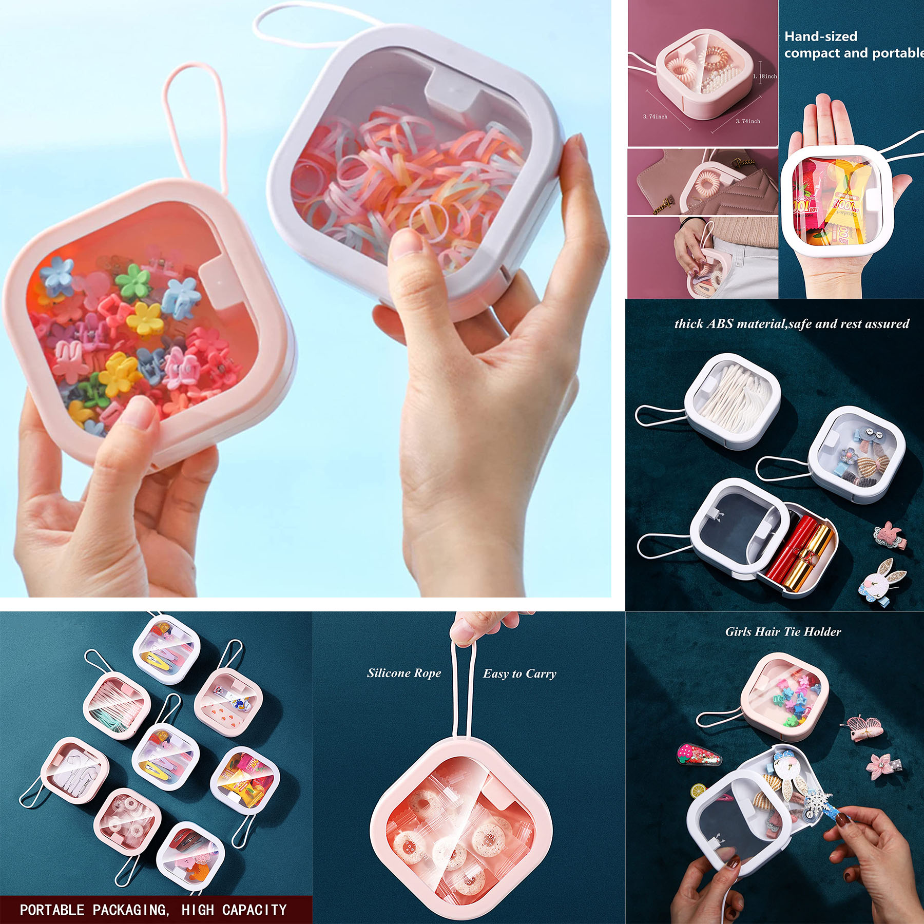 Hair Tie Organizer Boxes 2