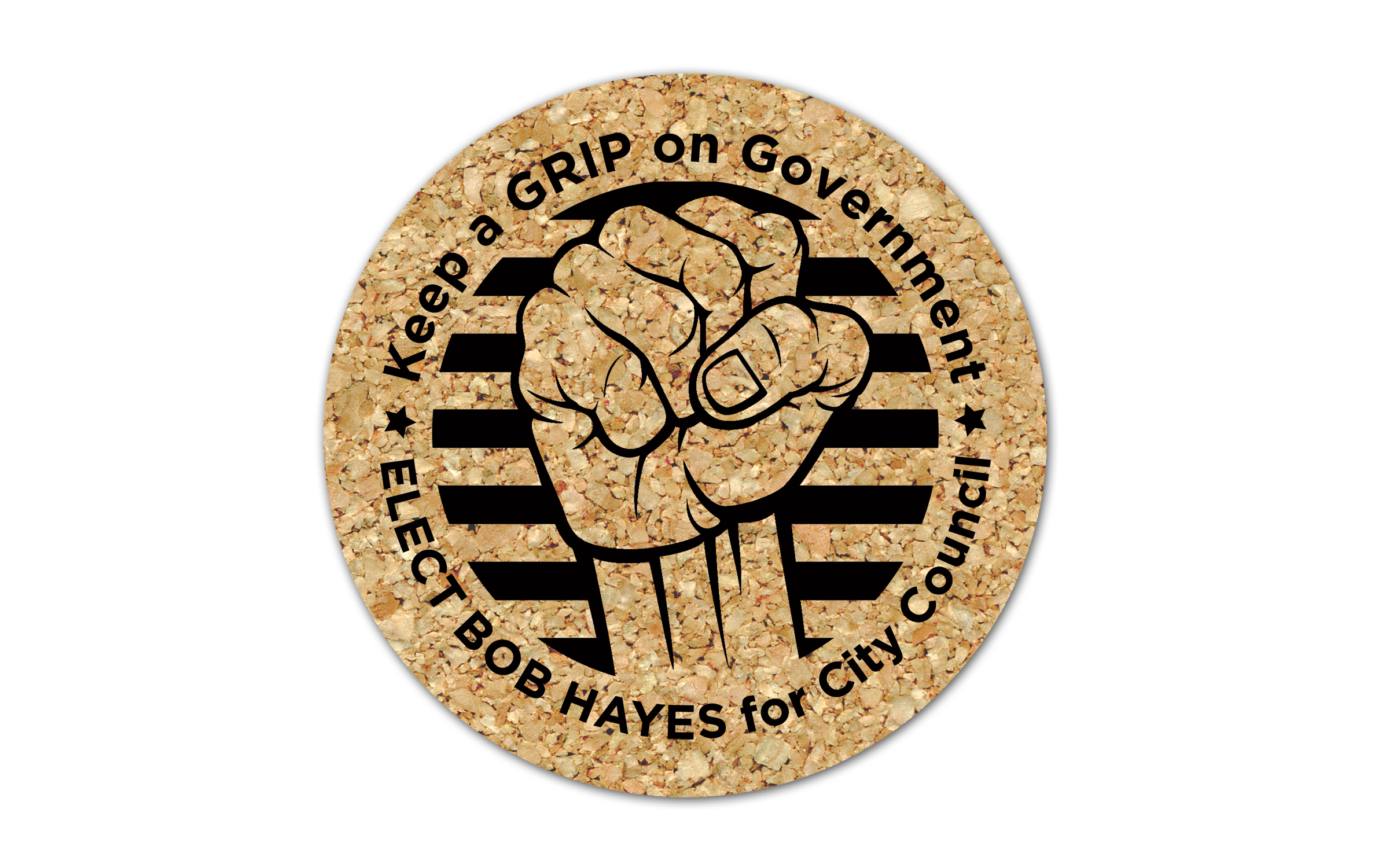 Circle Cork Coaster 5C 3
