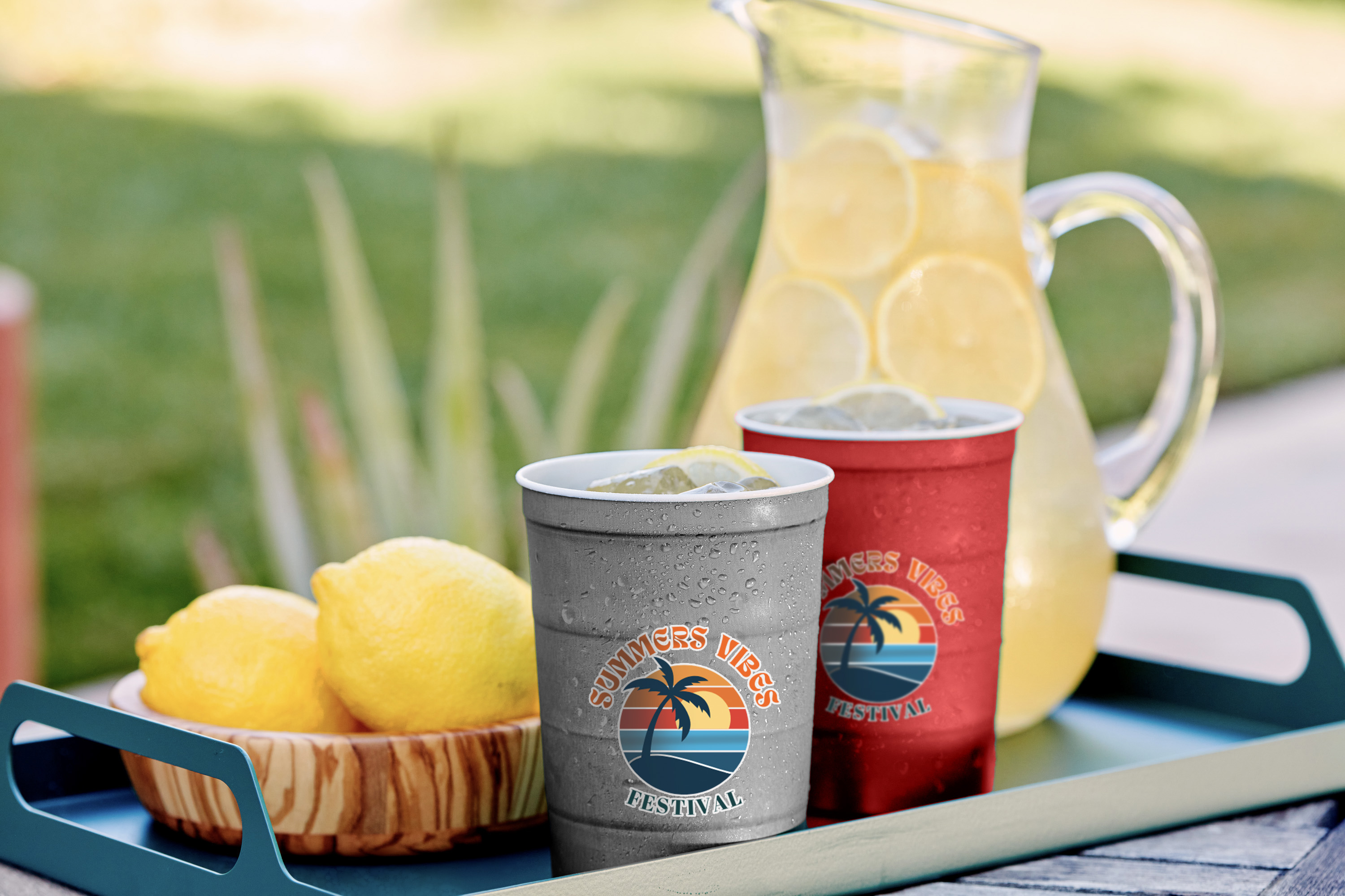 16 Oz. Steel Party Cup 1