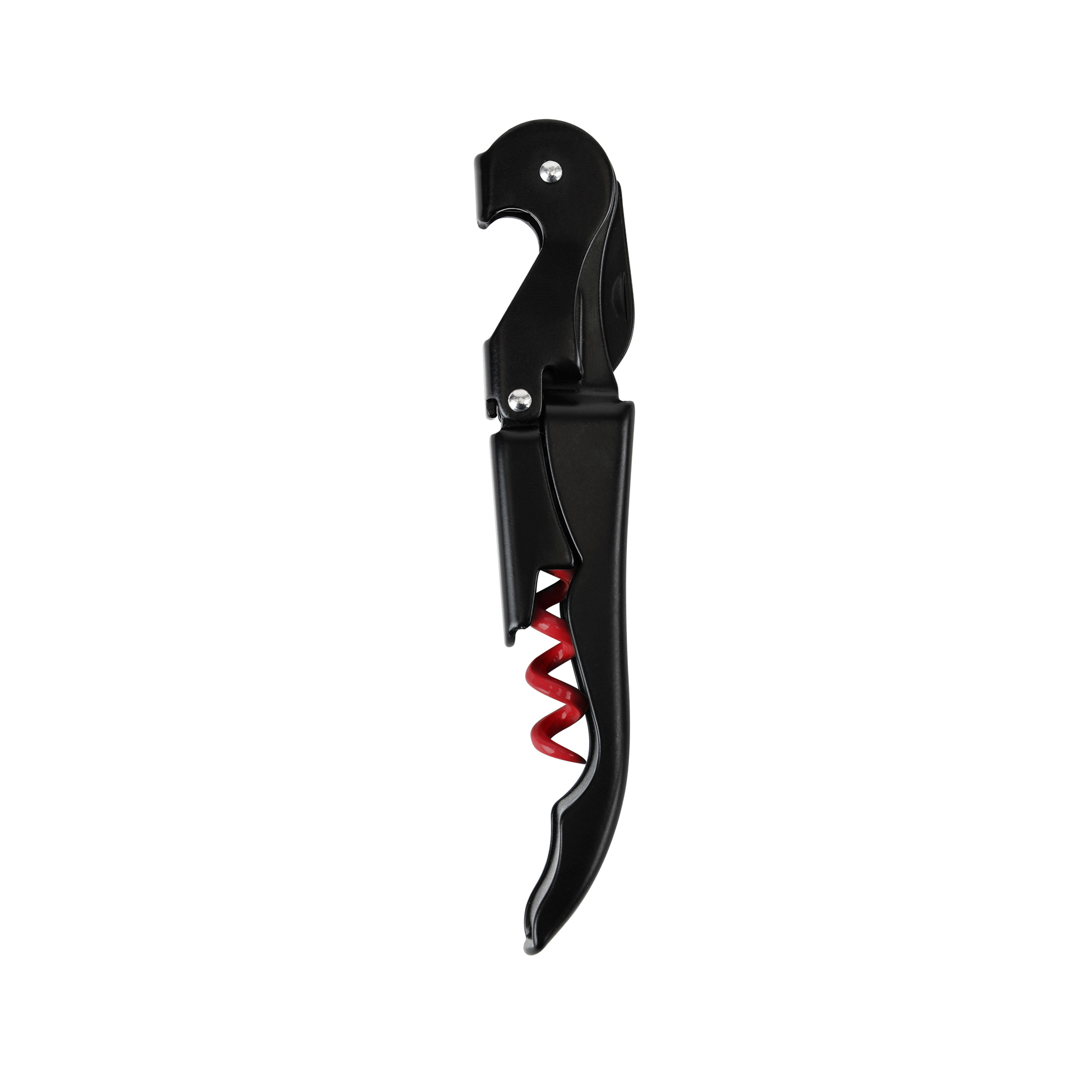 Truetap™ Matte Black Double Hinged Corkscrew 3