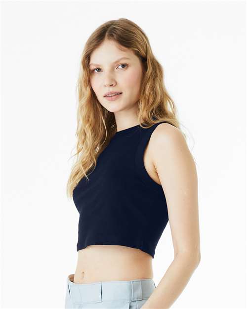Women's Micro Rib Muscle Crop Tank - 1013 28