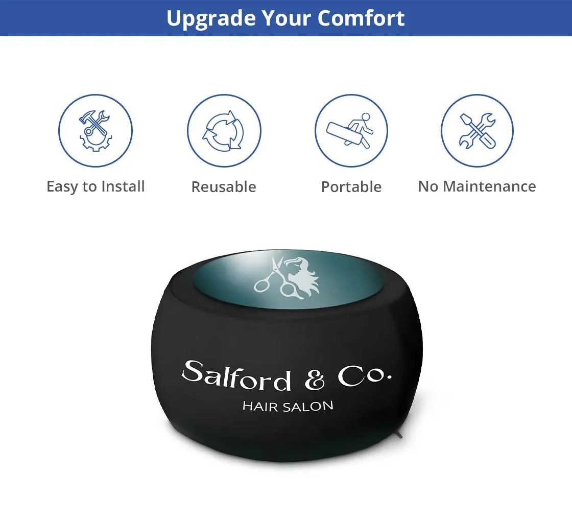 Custom Inflatable Coffee Table (27" x 27" x 17") 4