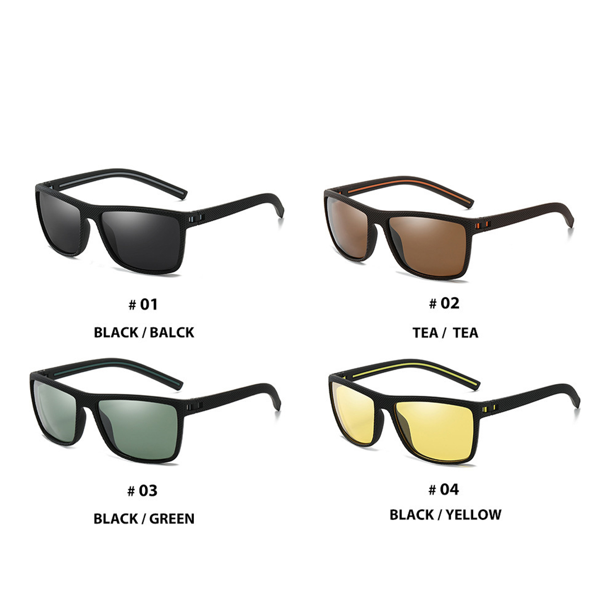 Colorful Outdoor Sports Polarized Sunglasses For Cycling 11