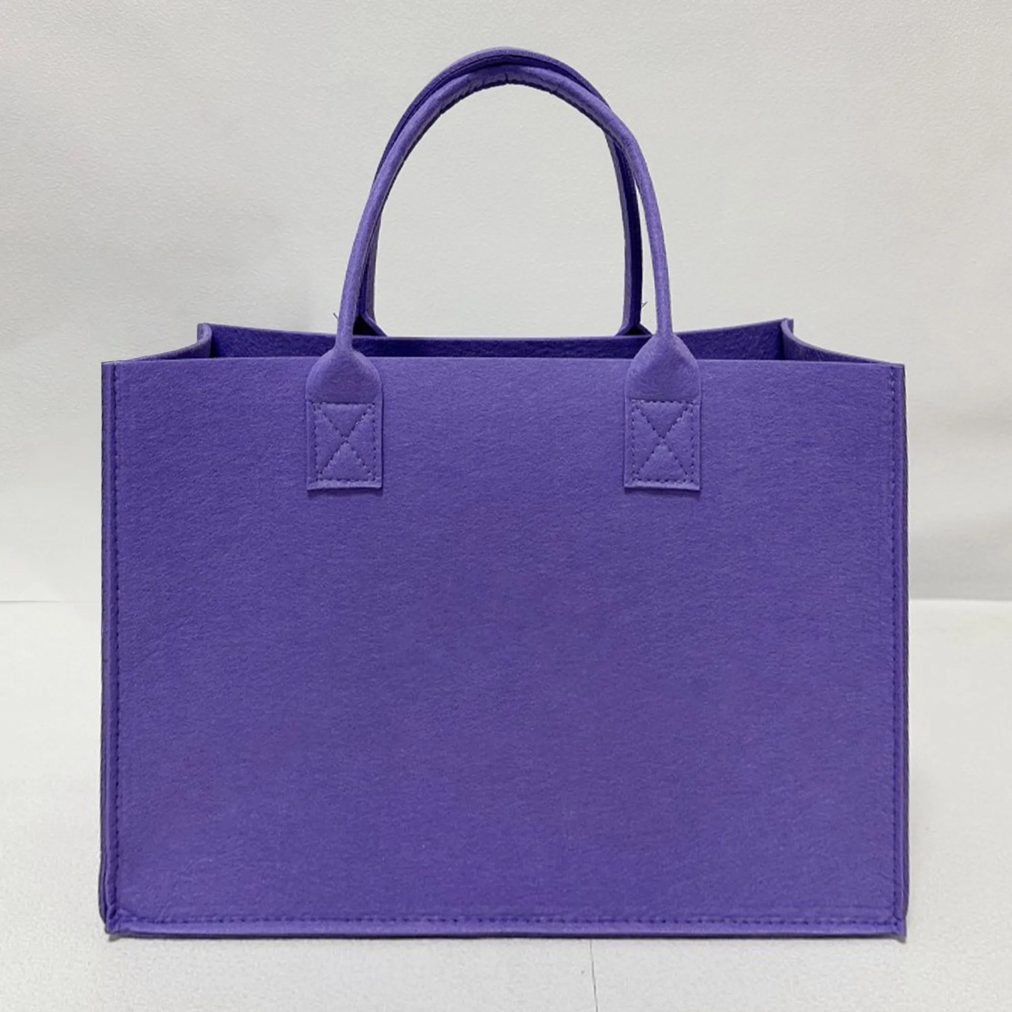 Foldable Felt Reusable Shopping Tote Bag 11