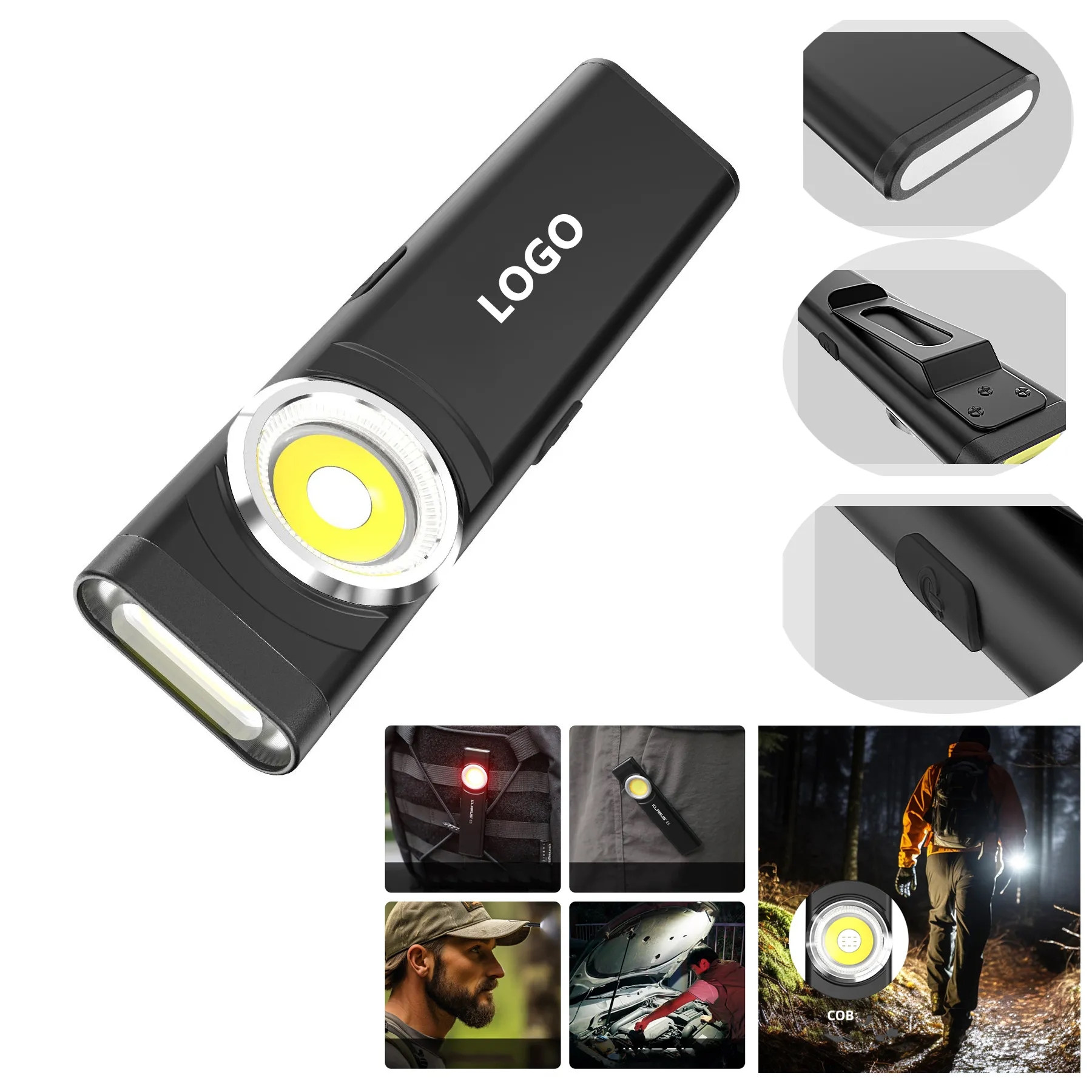 Rechargeable COB Pocket Work Light 2