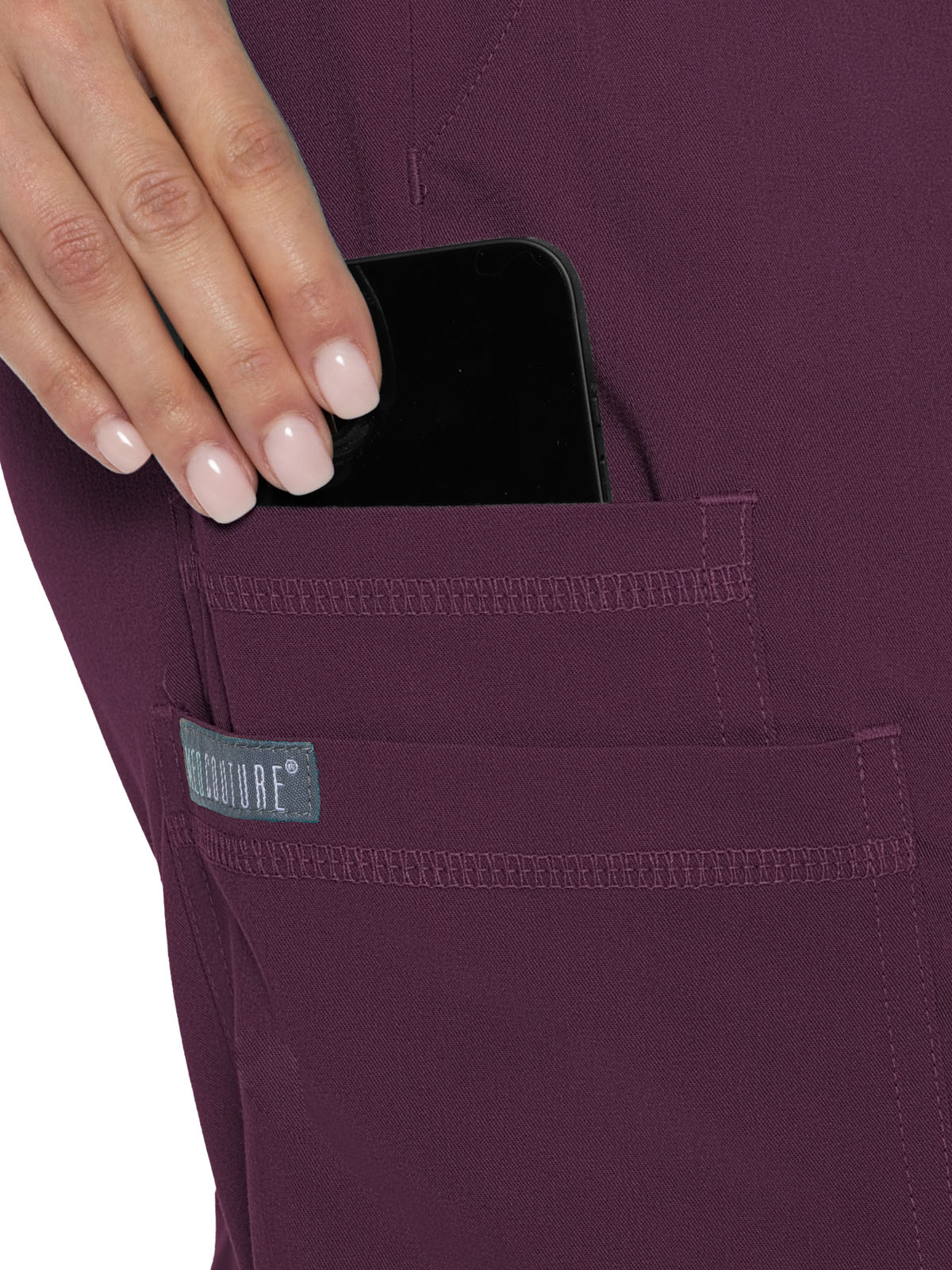 Med Couture - MC Touch - Women's 6-Pocket Double Cargo Jogger Pant 25
