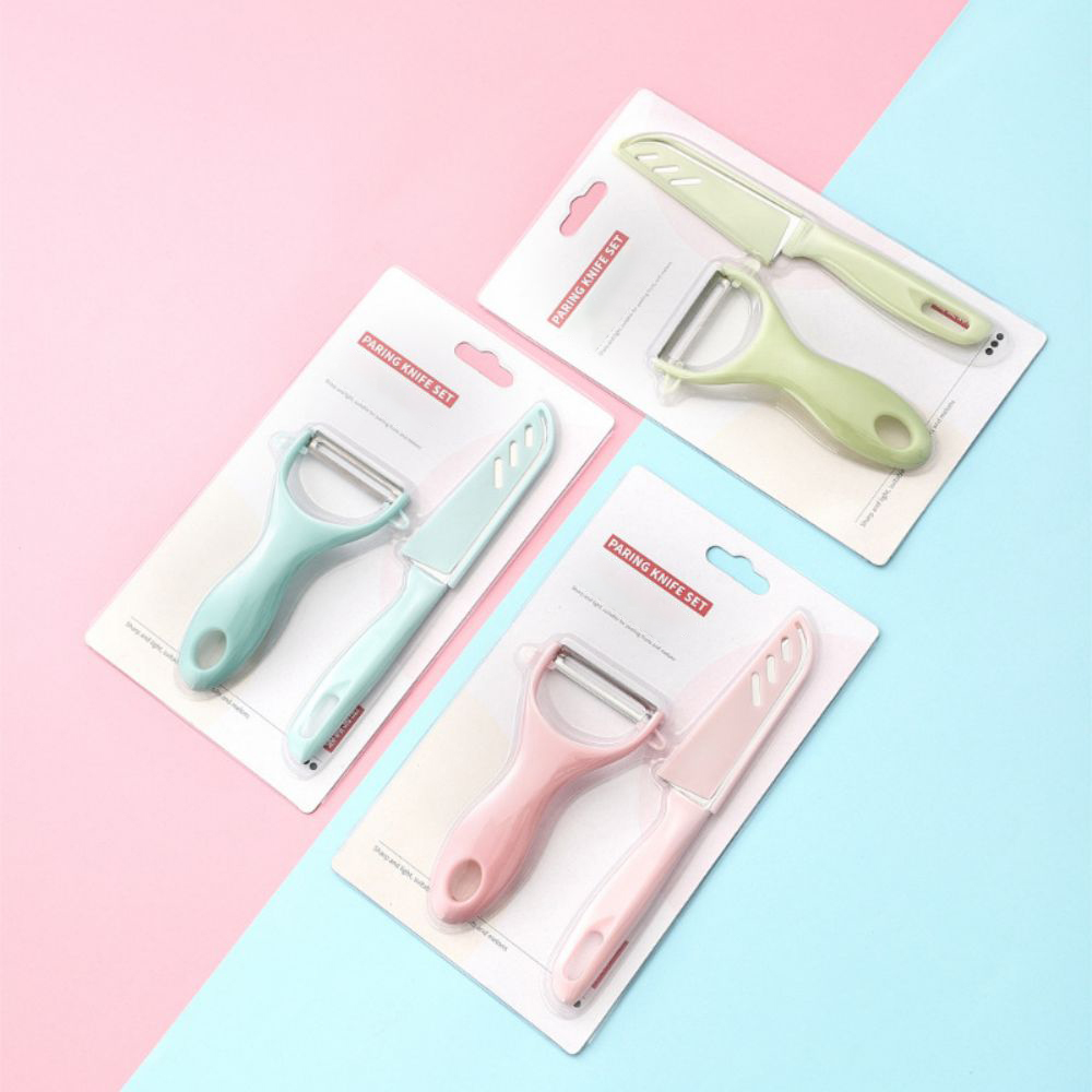 Portable Fruit And Vegetable Peeler Set &Knife Set 4