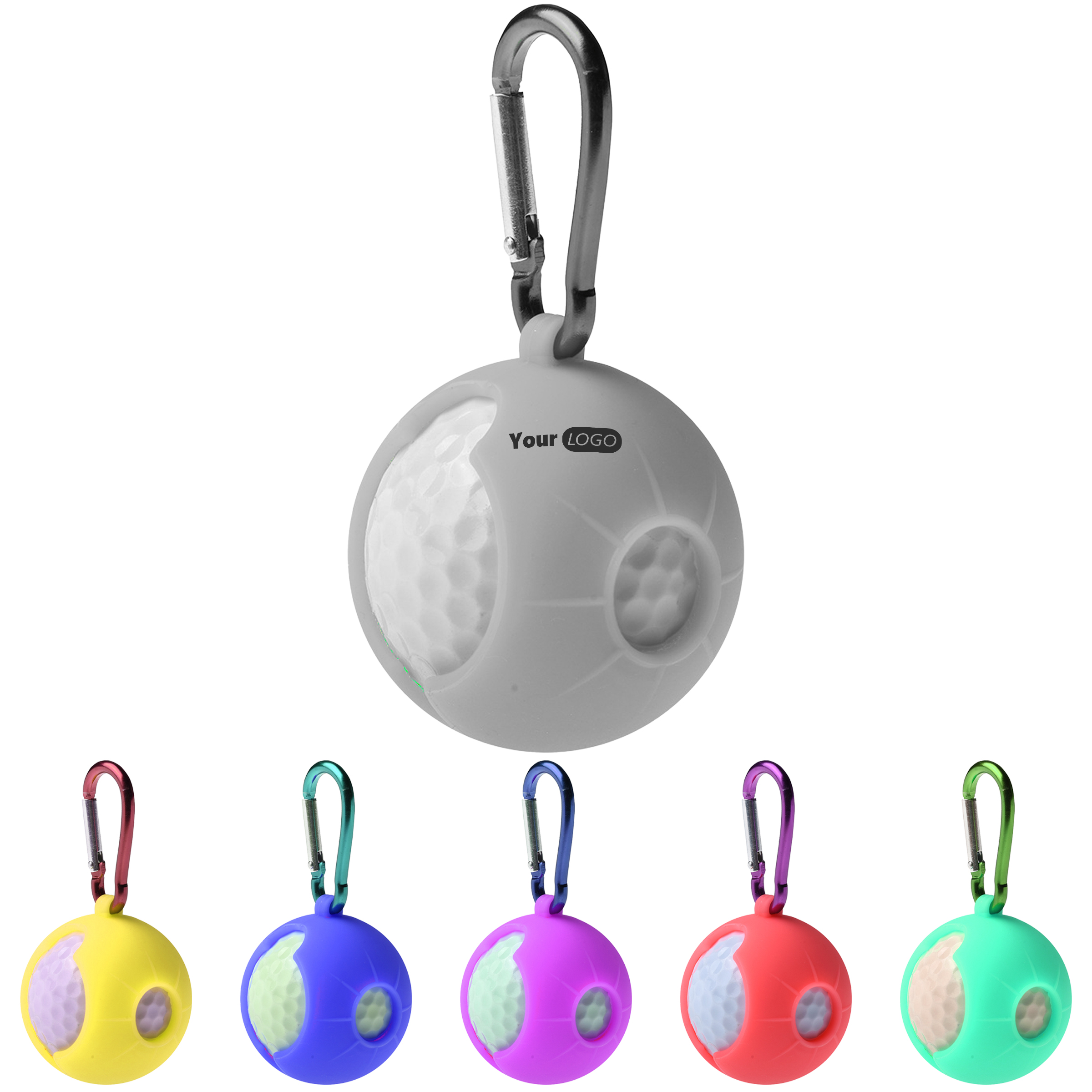 Silicone Personalized Golf Ball Protector 2
