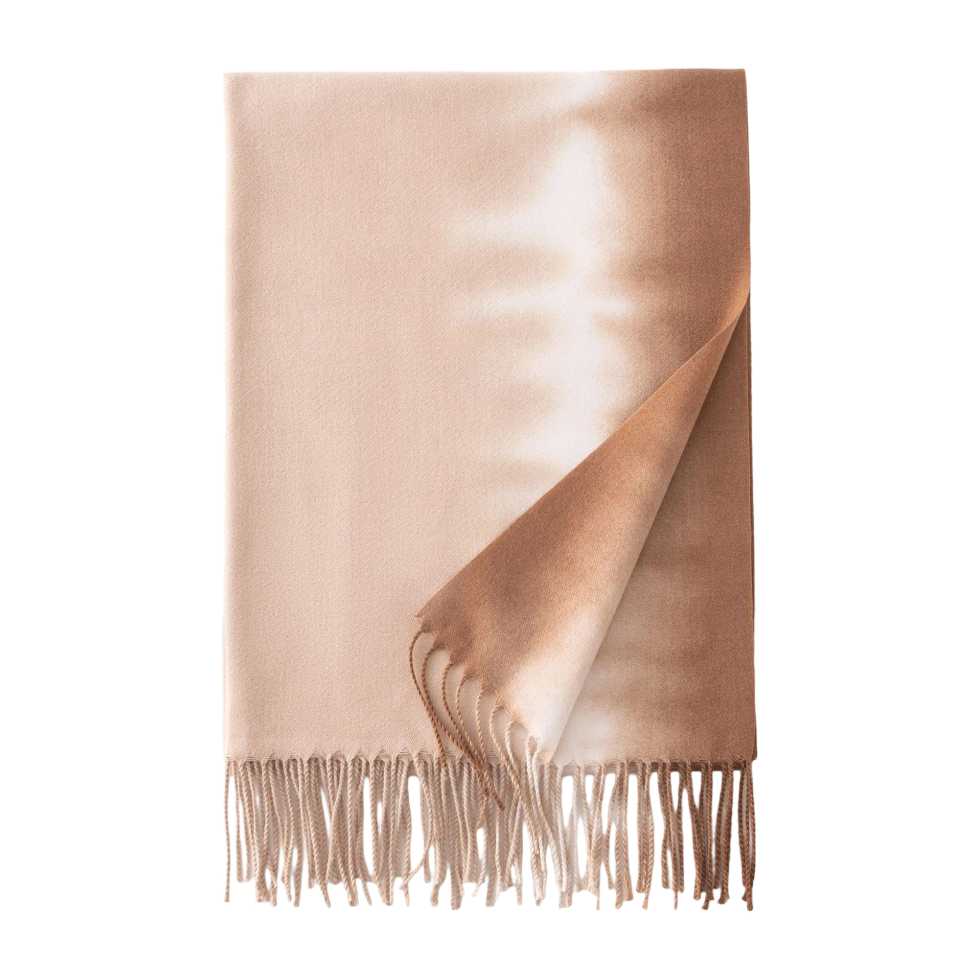 Faux Cashmere Gradient Shawl Scarf 78.8" Length x 25.6" Width 8